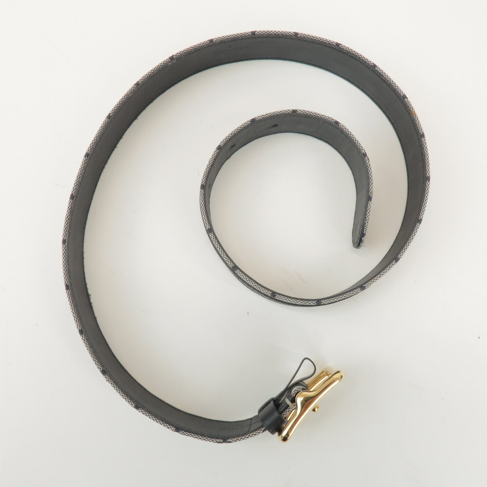 Louis Vuitton Monogram Mini Ceinture 75/30 Belt Blue M6816V