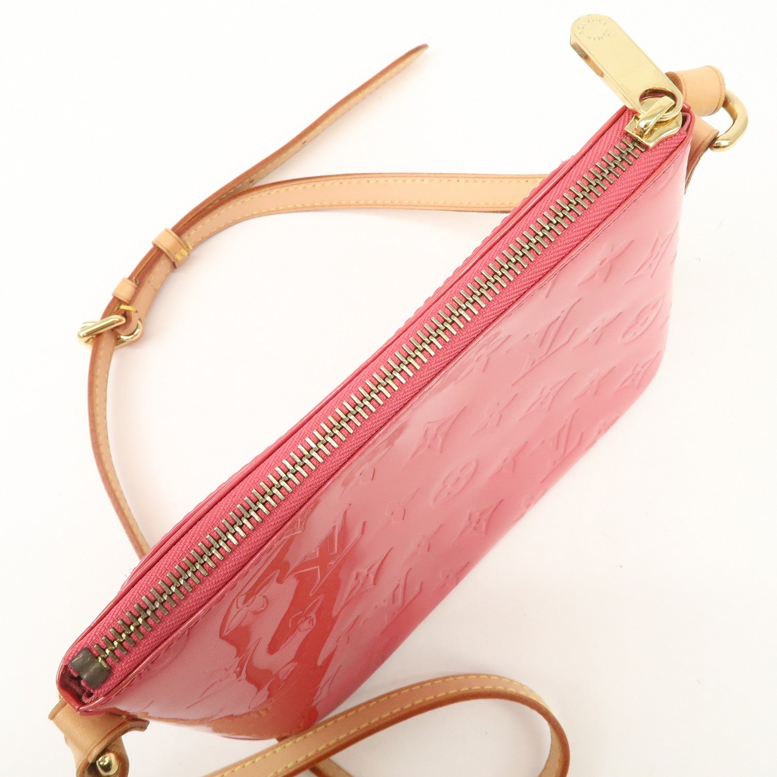 Louis Vuitton Monogram Vernis Minna Street Hand Bag M9146F Used