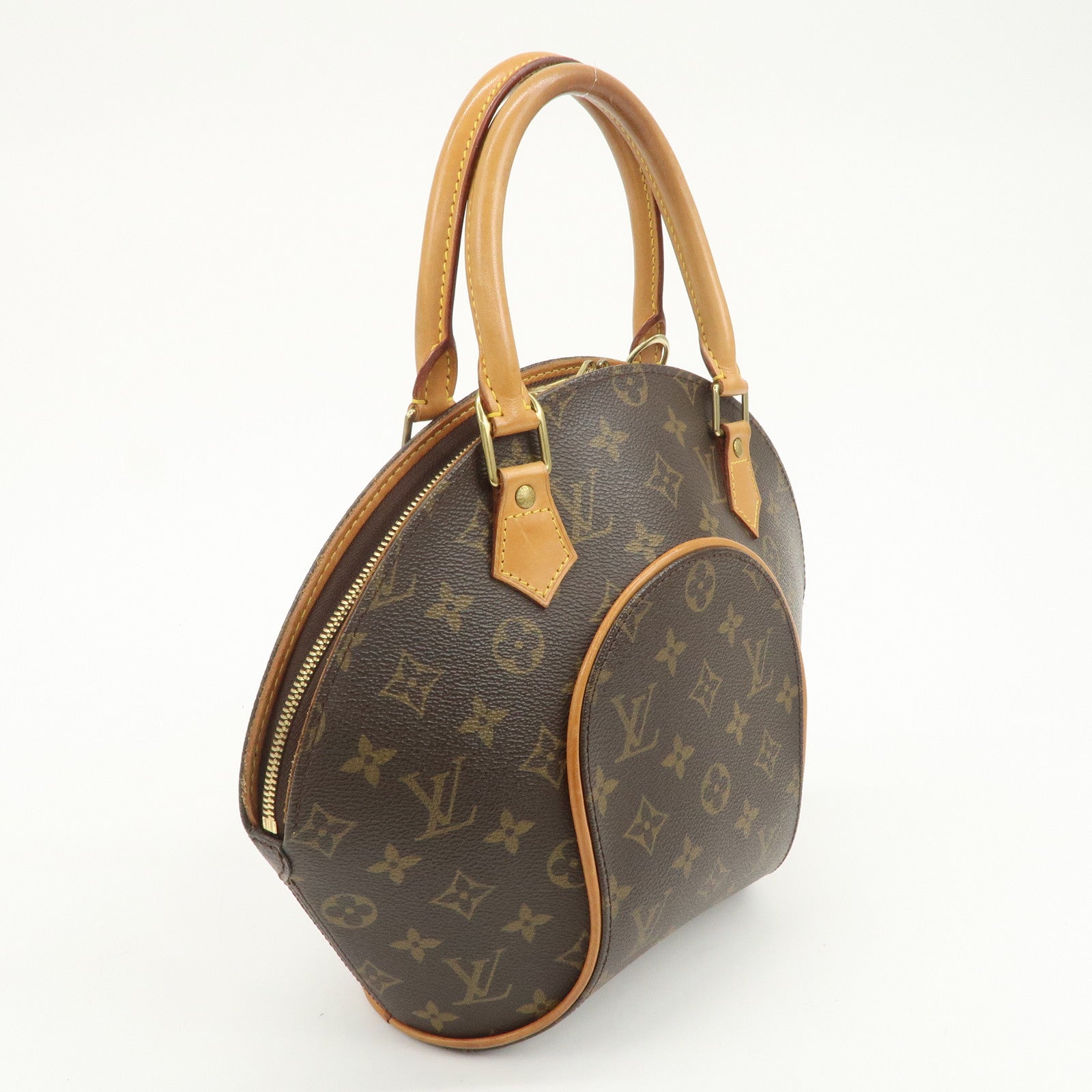 Louis Vuitton Monogram Canvas Ellipse PM Hand Bag Brown M51127