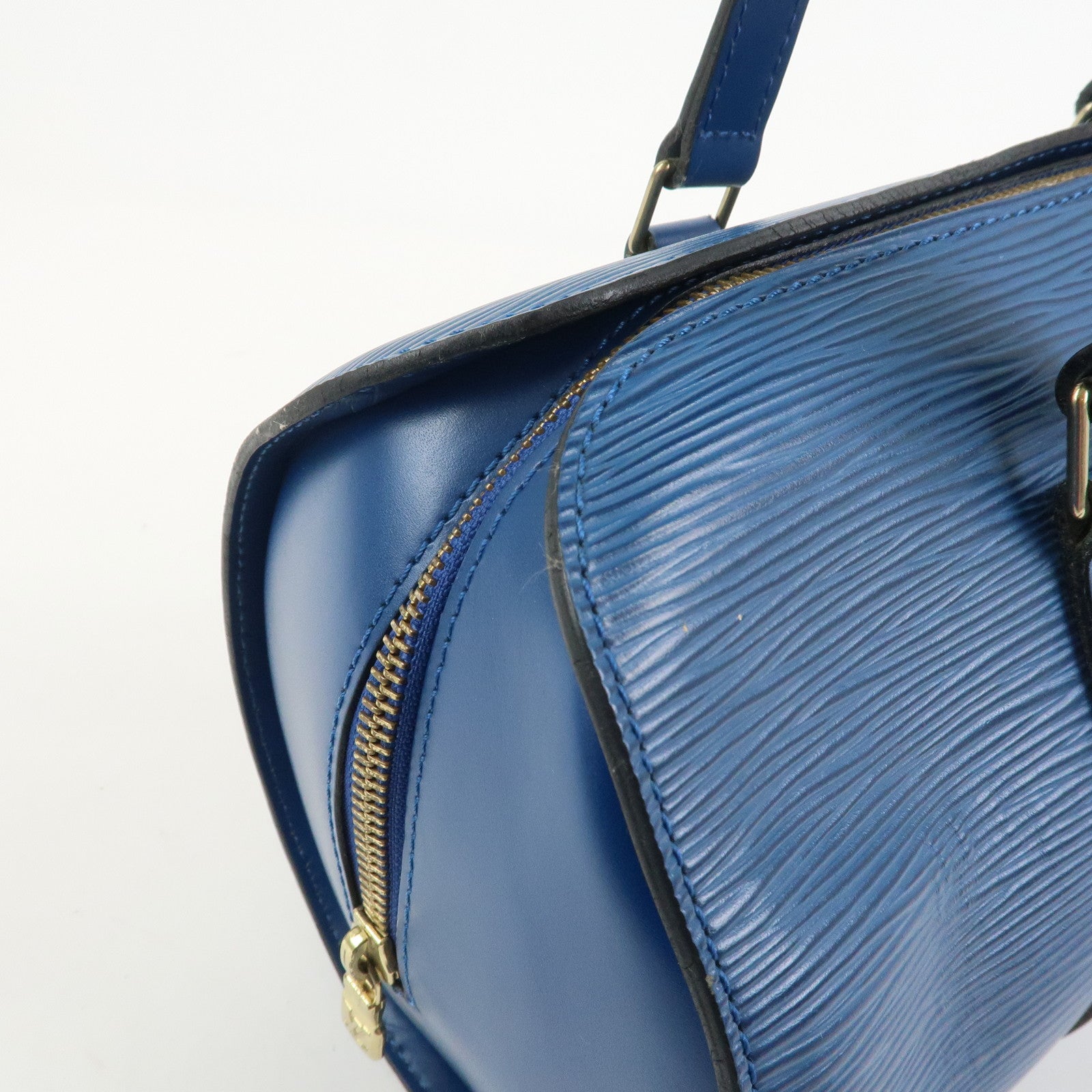 Louis Vuitton Epi Soufflot Shoulder Bag Hand Bag Toledo Blue M52225