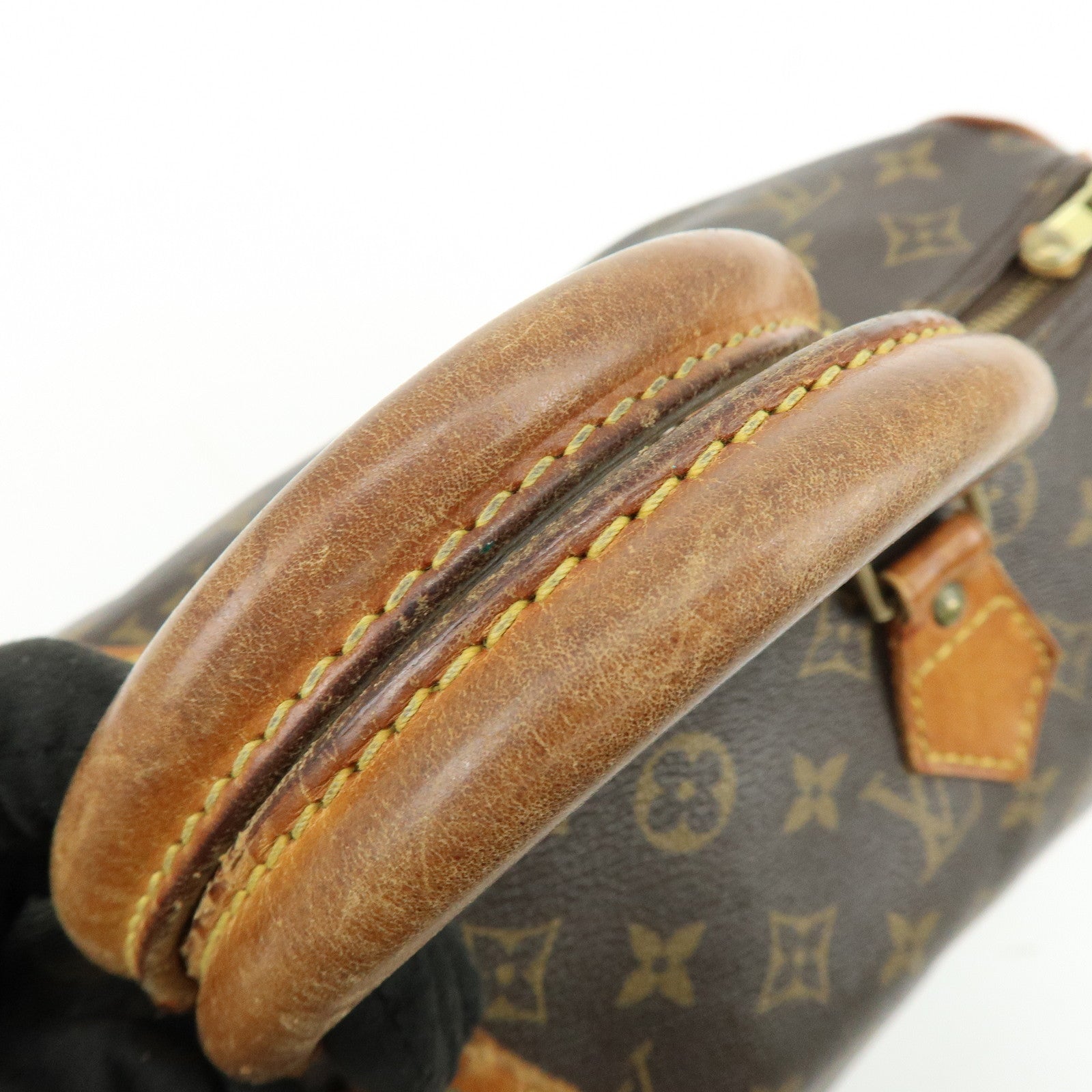 Louis Vuitton Monogram Speedy 30 Boston Bag Hand Bag Brown M41526