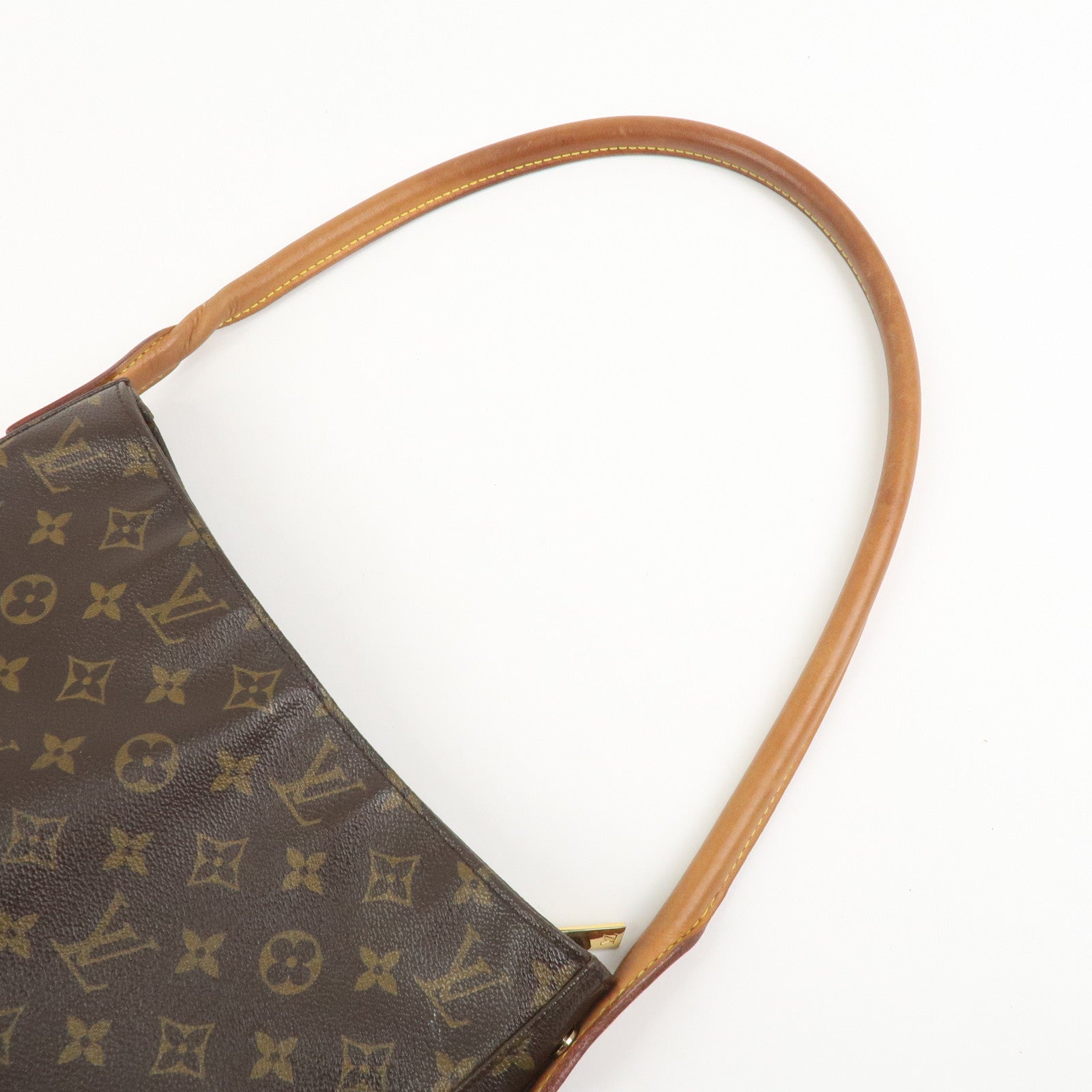 Louis Vuitton Monogram Looping GM Shoulder Bag Brown M51145