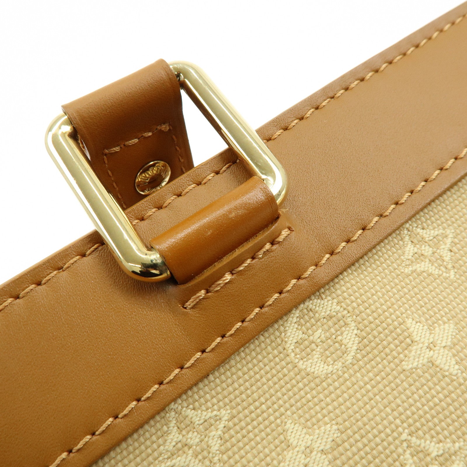 Louis Vuitton Monogram Mini Lucille PM Hand Bag Beige M92684