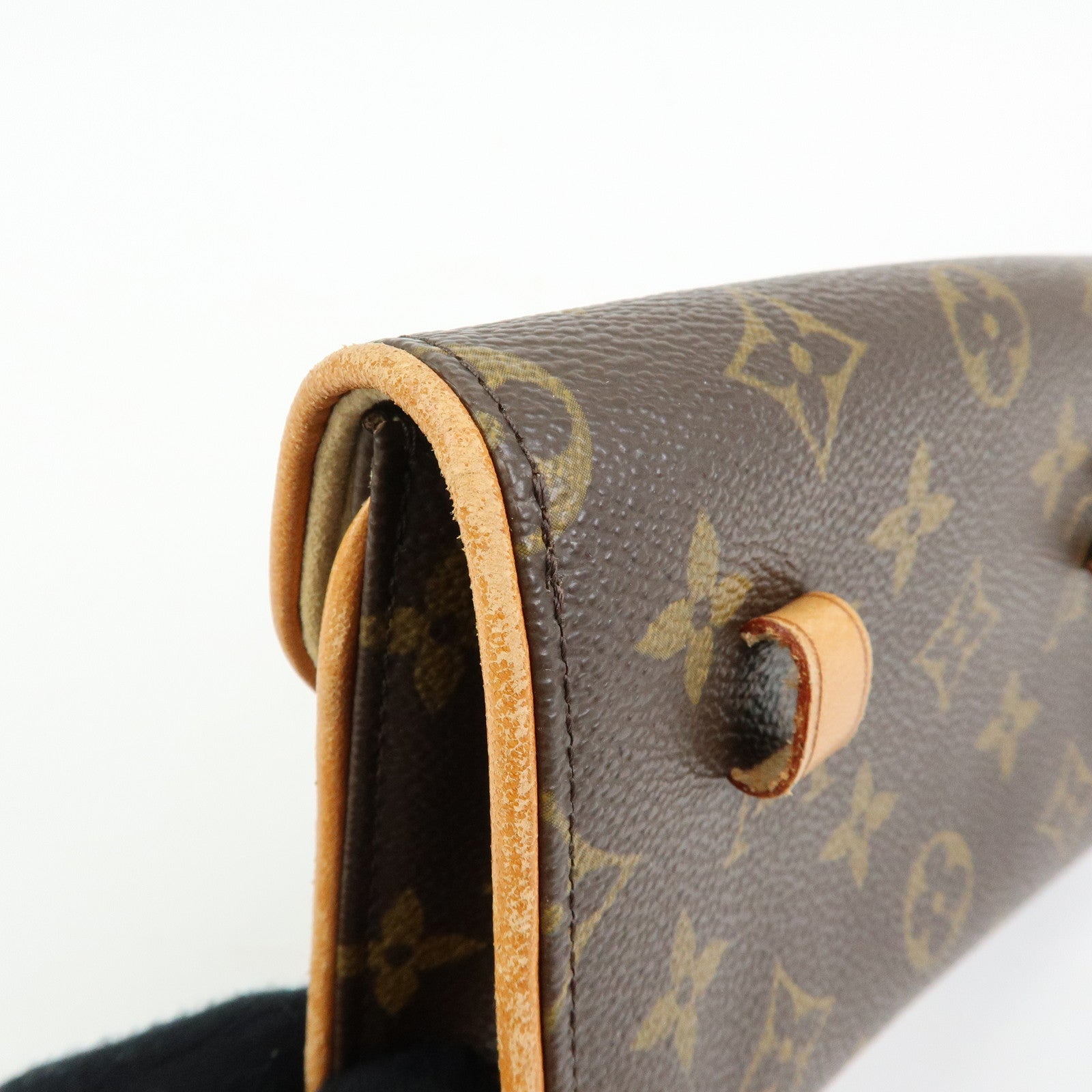 Louis Vuitton Monogram Pochette Florentine Waist Bag Brown M51855