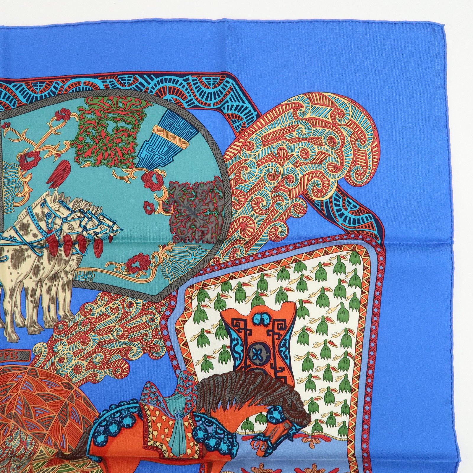 HERMES - Silk Blue   Multicolor -