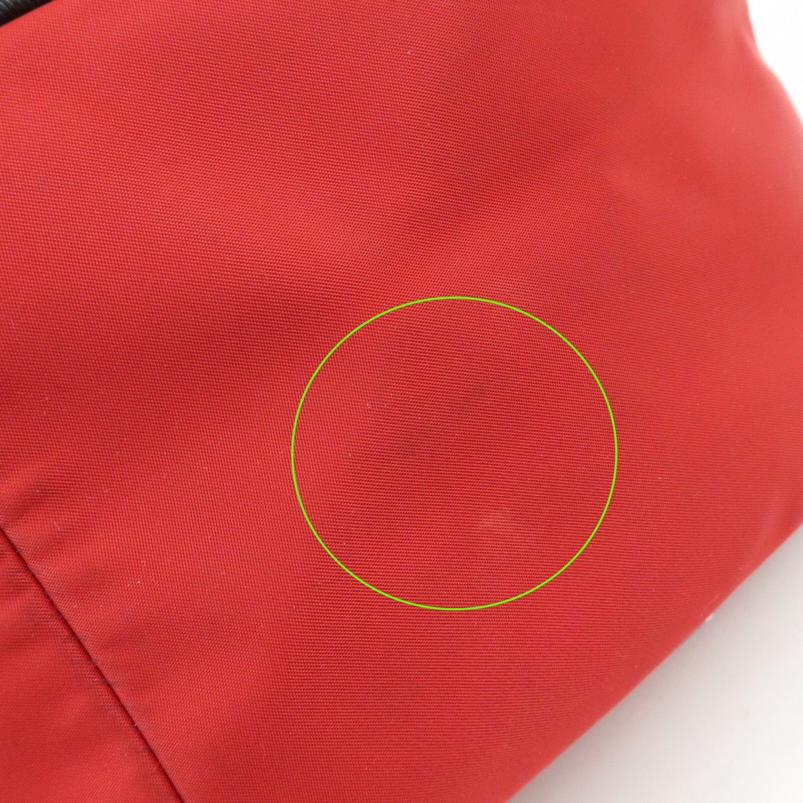 BURBERRY Blue Label Nova Plaid Nylon Leather Tote Bag Red Black
