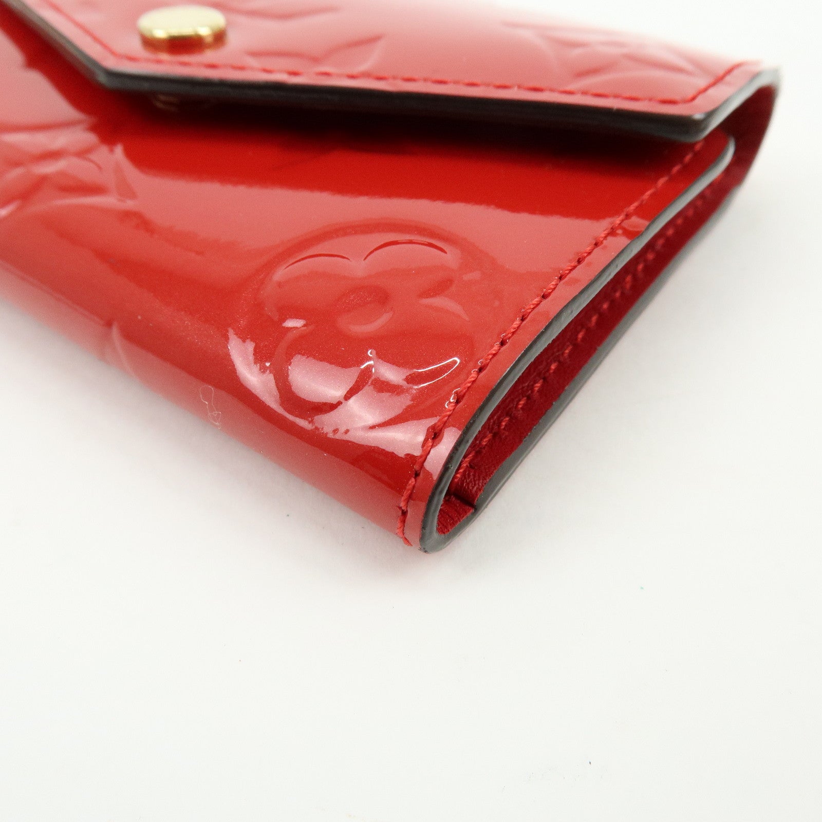 Louis Vuitton Monogram Vernis Multicles 6 Key Case Cerise M90900