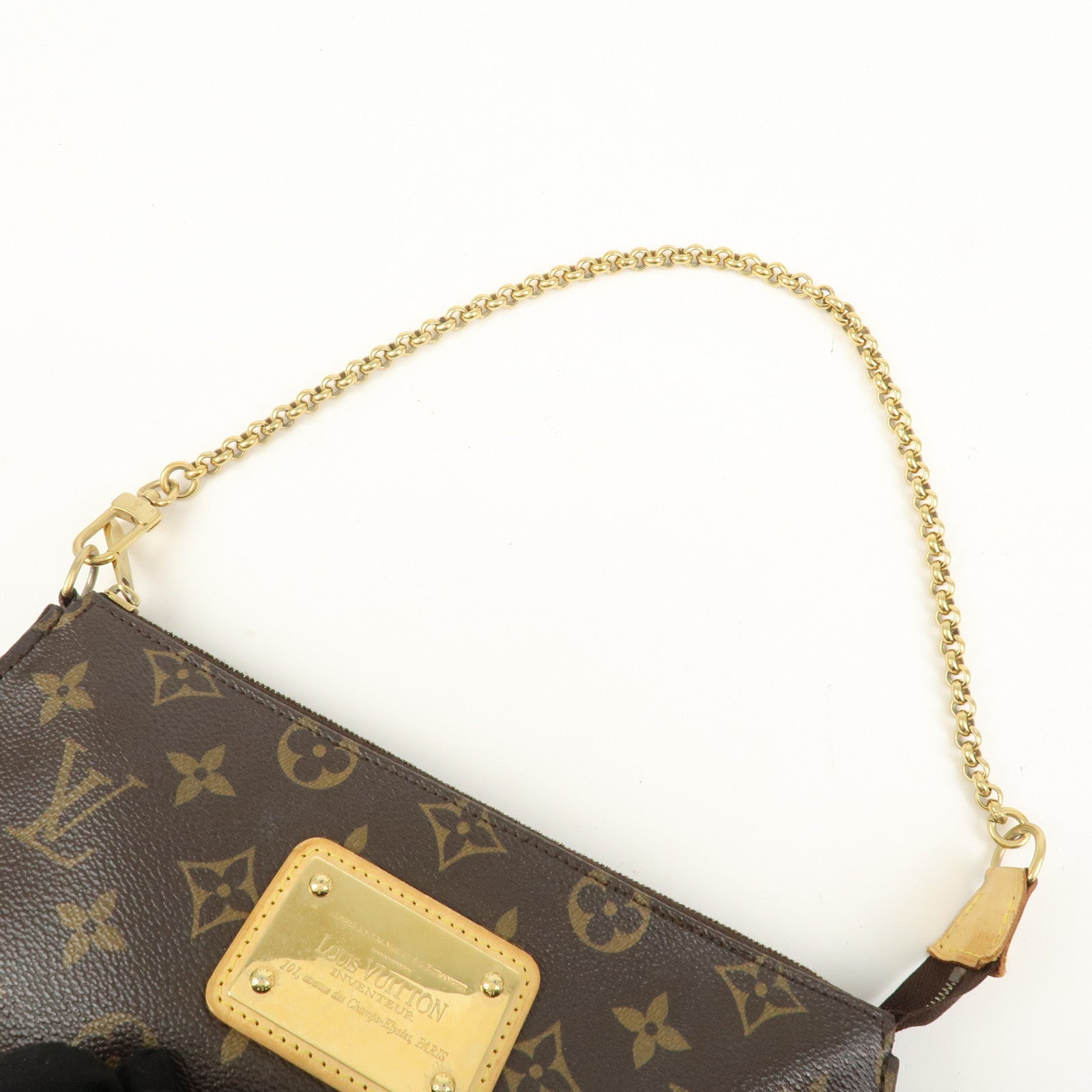 Louis Vuitton Monogram Sophie 2Way Chain Shoulder Bag Brown M40158