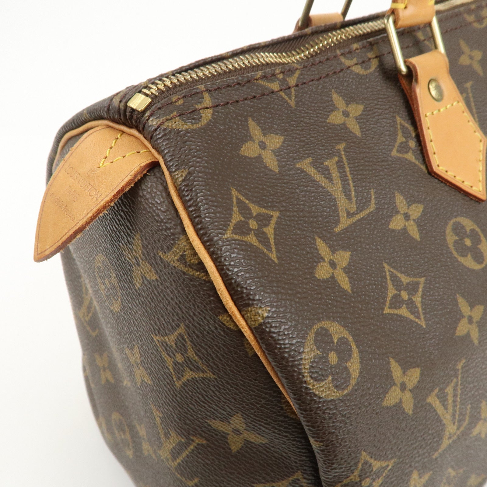 Louis Vuitton Monogram Speedy 35 Boston Bag Hand Bag M41524