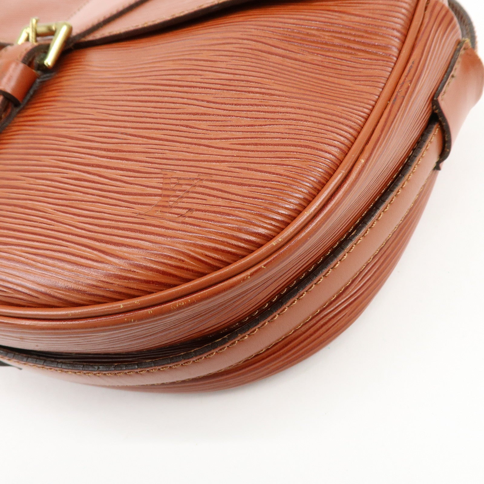 Louis Vuitton Epi Jeune Fille Shoulder Bag Kenya Brown M52153