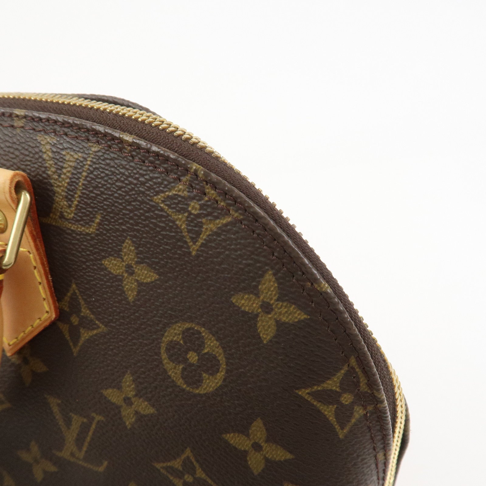 Louis Vuitton Monogram Alma Hand Bag Brown M51130