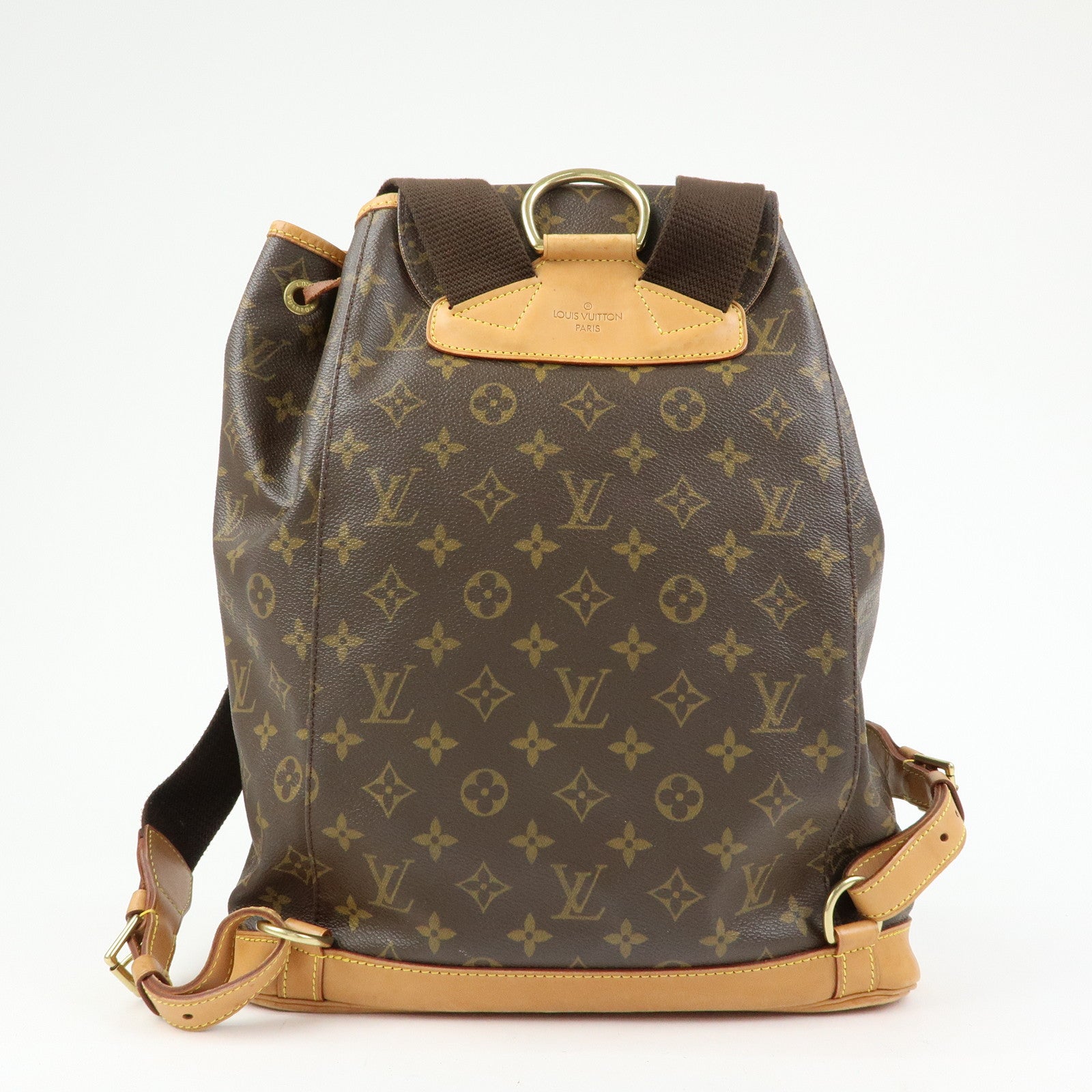 Louis Vuitton Monogram Montsouris GM Backpack Brown M51135