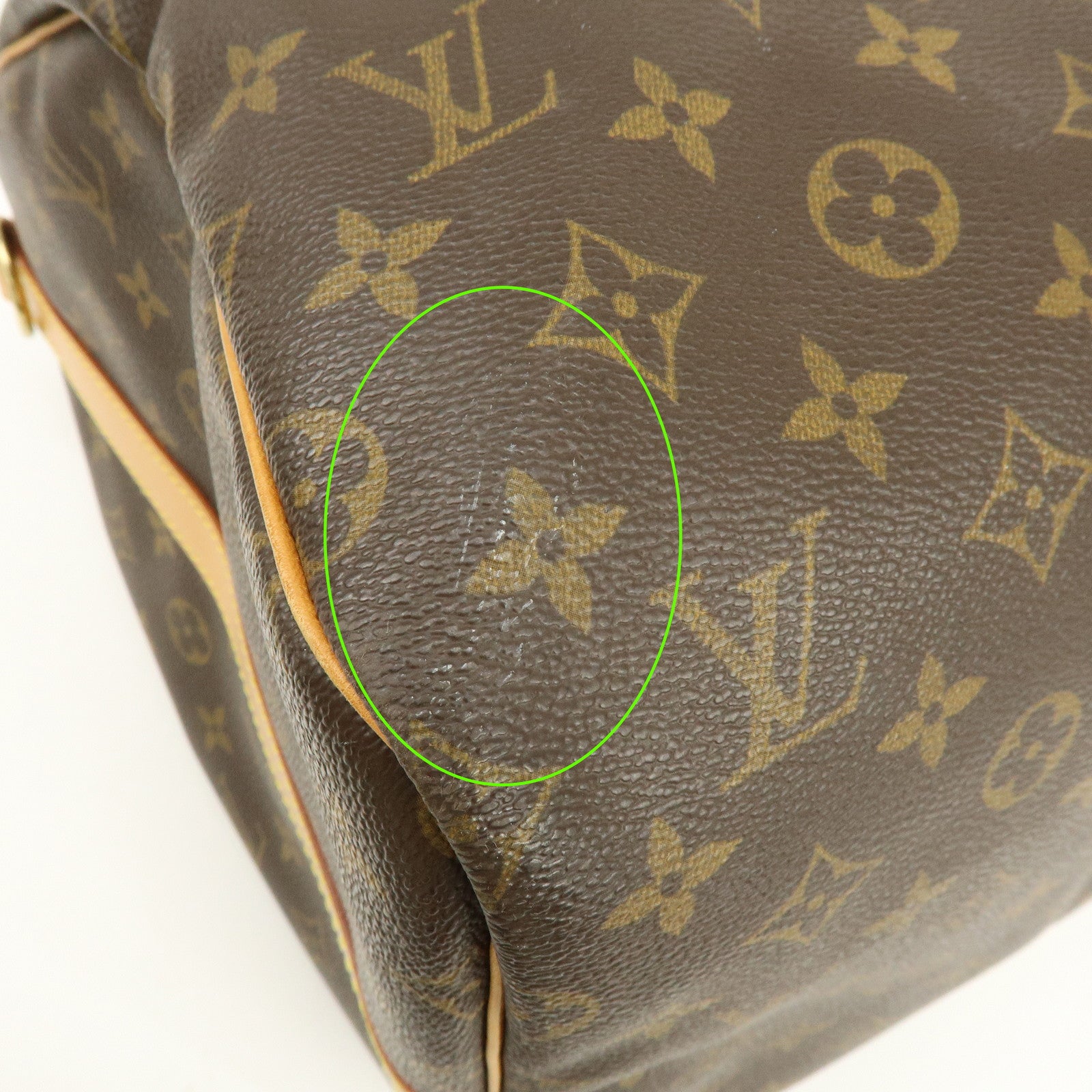 Louis Vuitton Monogram Keep All Bandouliere 55 Boston Bag M41414