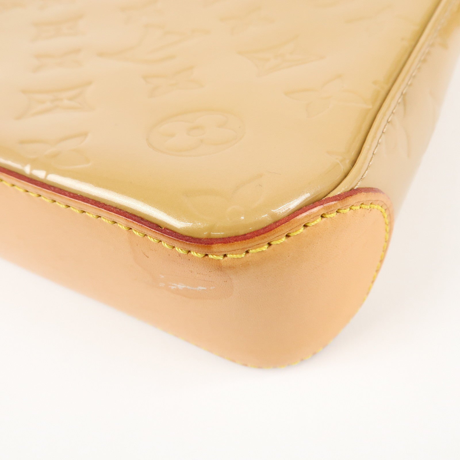 Louis Vuitton Monogram Vernis Mallory Square Hand Bag M91197 Used