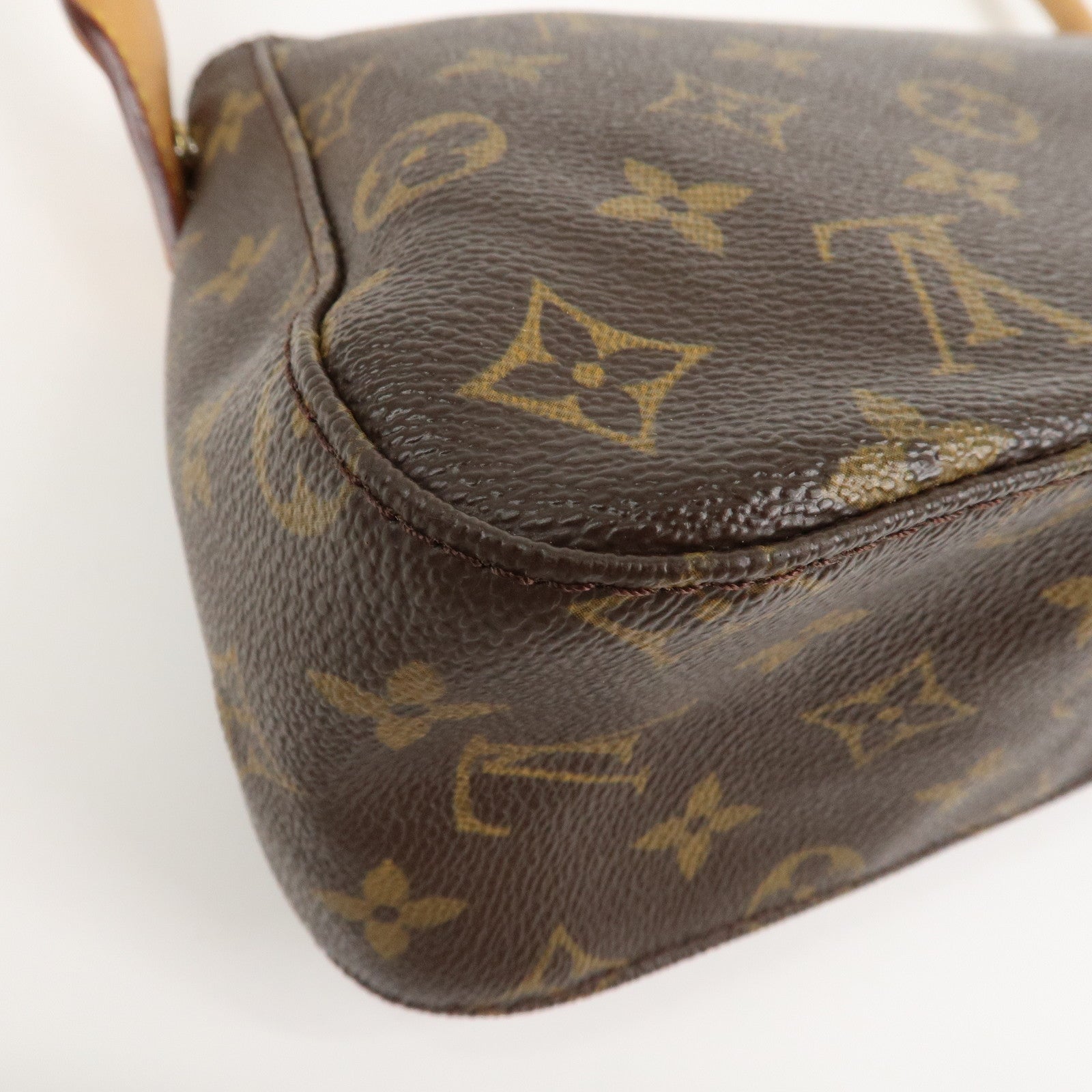Louis Vuitton Monogram Mini Looping Shoulder Bag Brown M51147
