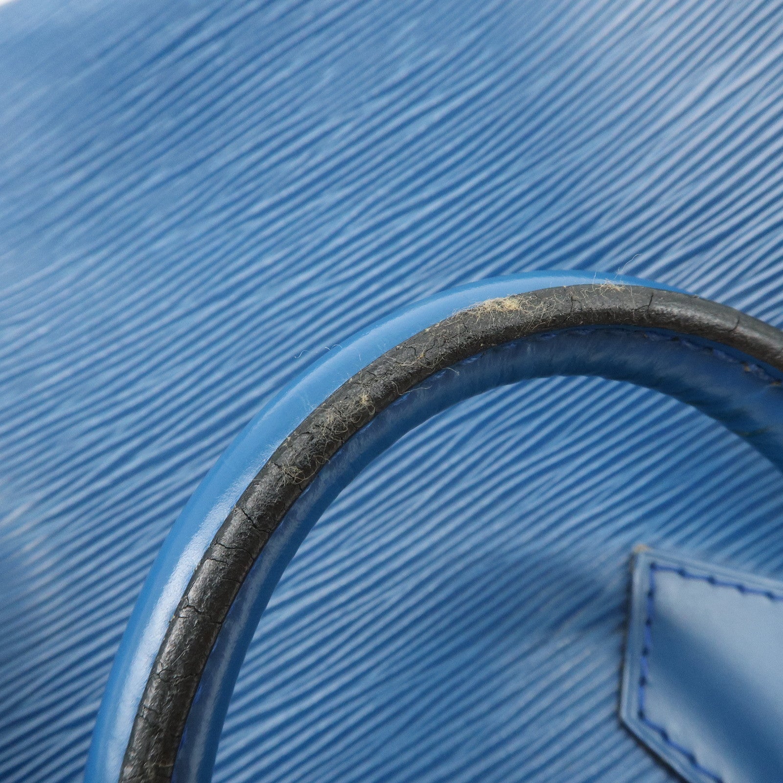 Louis Vuitton Epi Speedy 25 Hand Bag Boston Bag Blue M43015