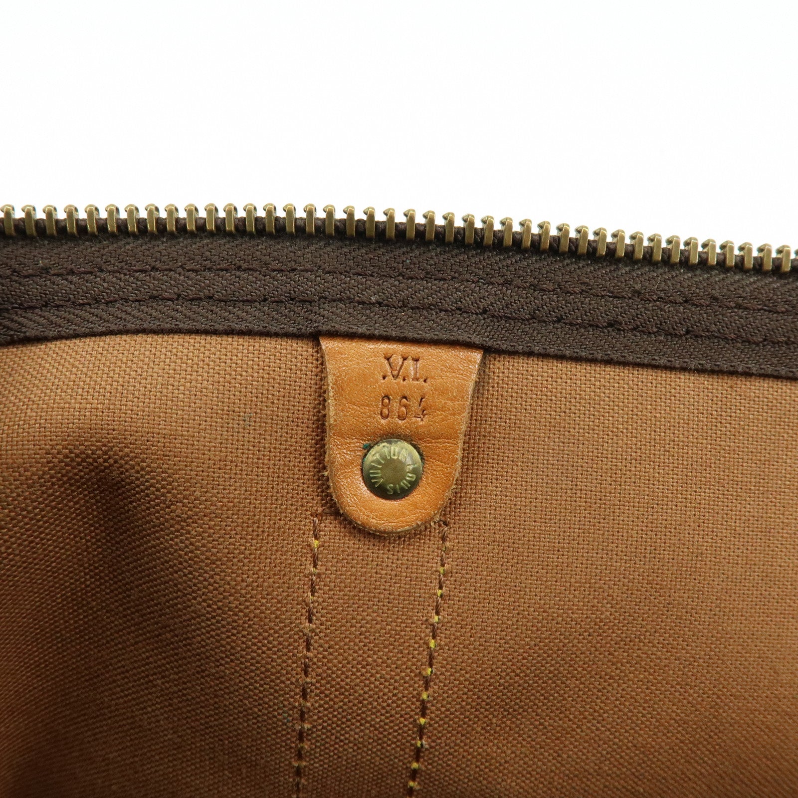 Louis Vuitton Monogram Keep All Bandouliere 55 Boston Bag M41414