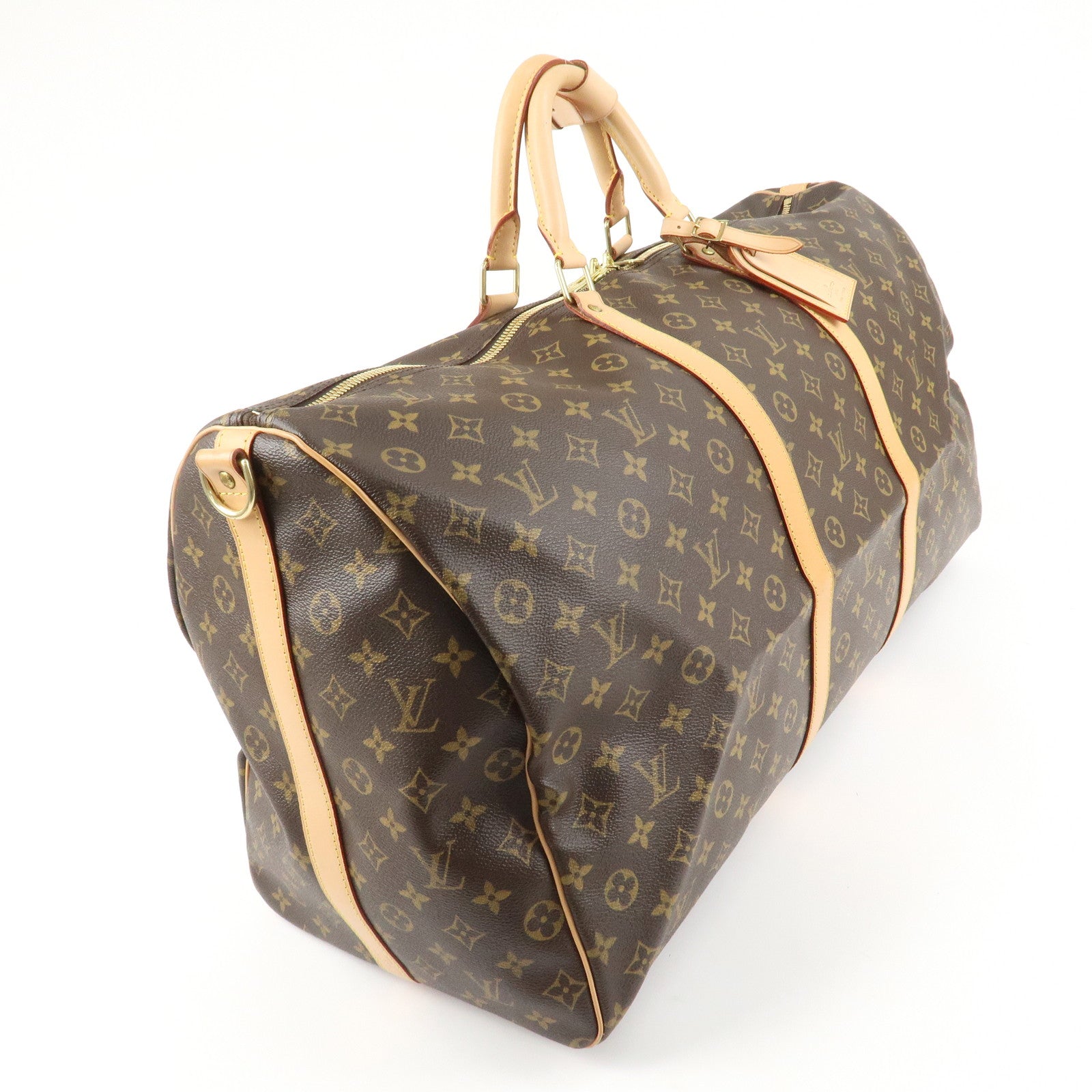 Louis Vuitton Monogram Keep All Bandouliere 60 Boston Bag M41412 Used