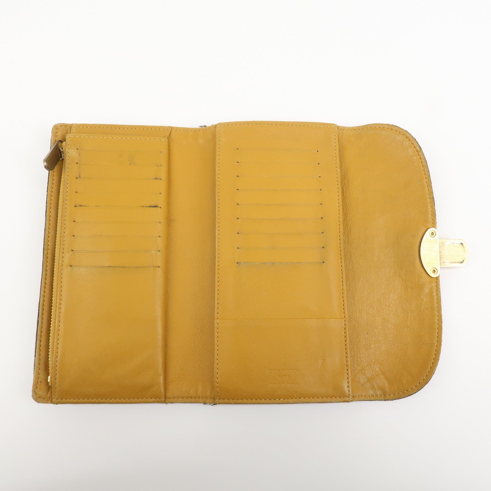 Louis Vuitton Monogram Denim Portefeuille Amelia Noir M95512