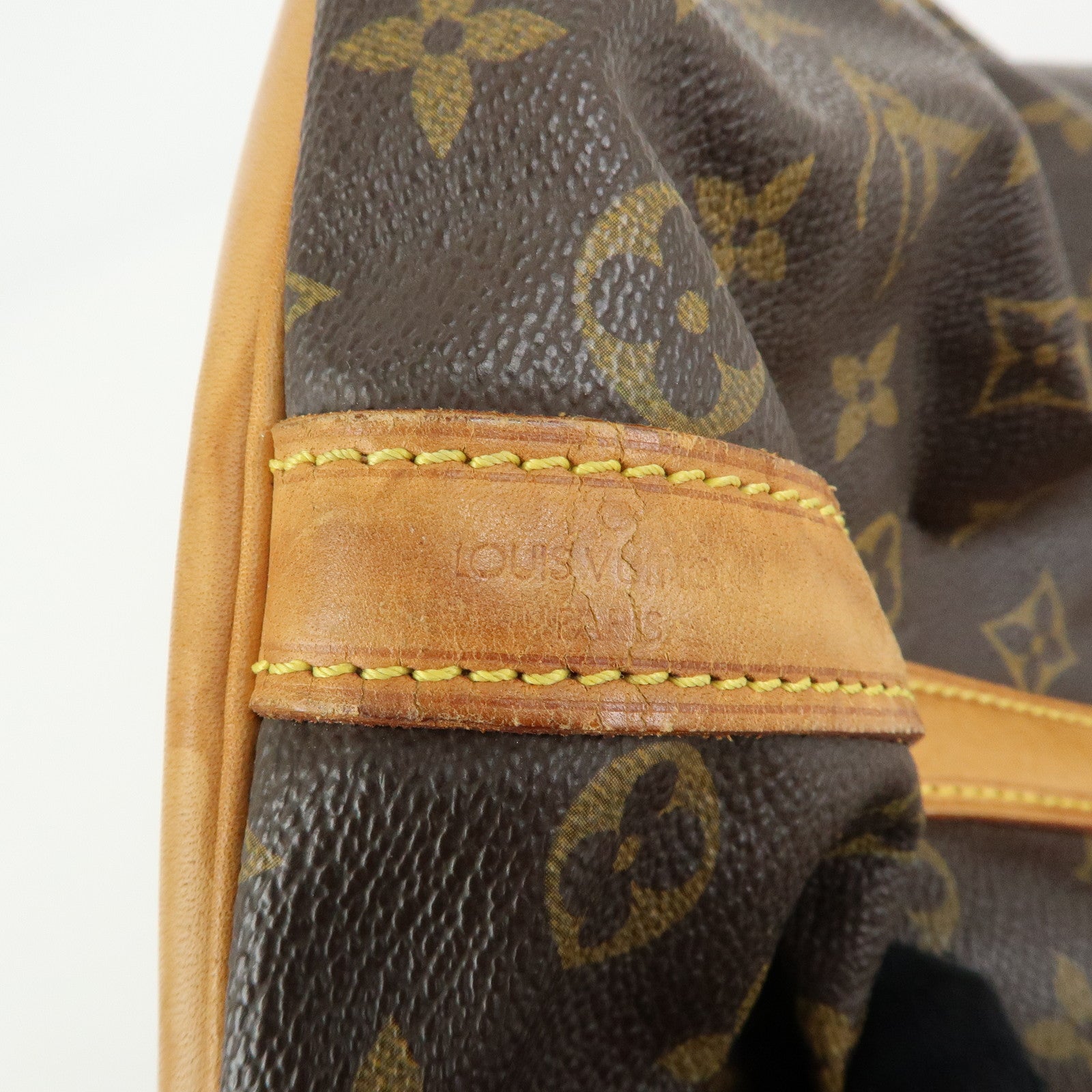 Louis Vuitton Monogram Petit Noe Shoulder Bag Brown M42226