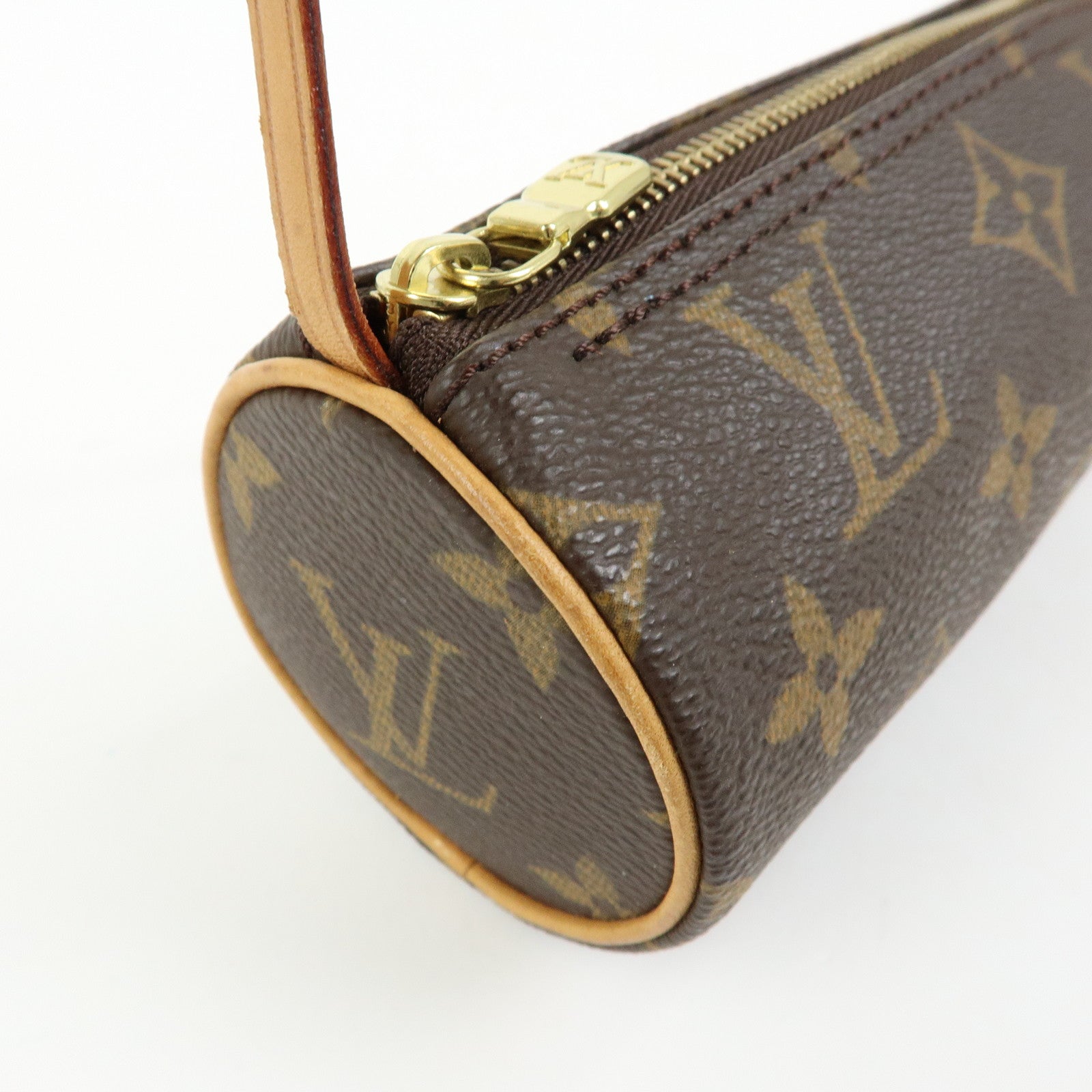 Louis Vuitton Monogram Canvas Leather Mini Pouch for Papillon Bag