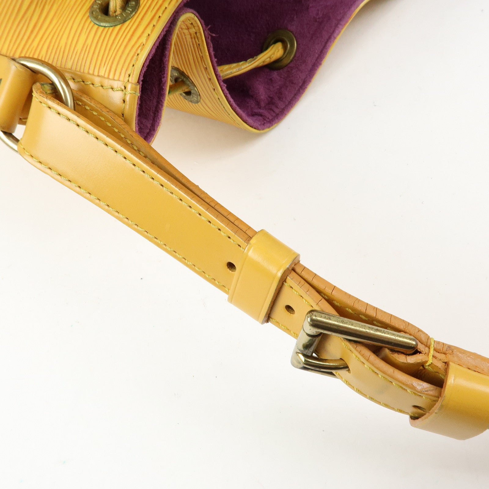 Louis Vuitton Epi Petit Noe Shoulder Bag Tassili Yellow M44109