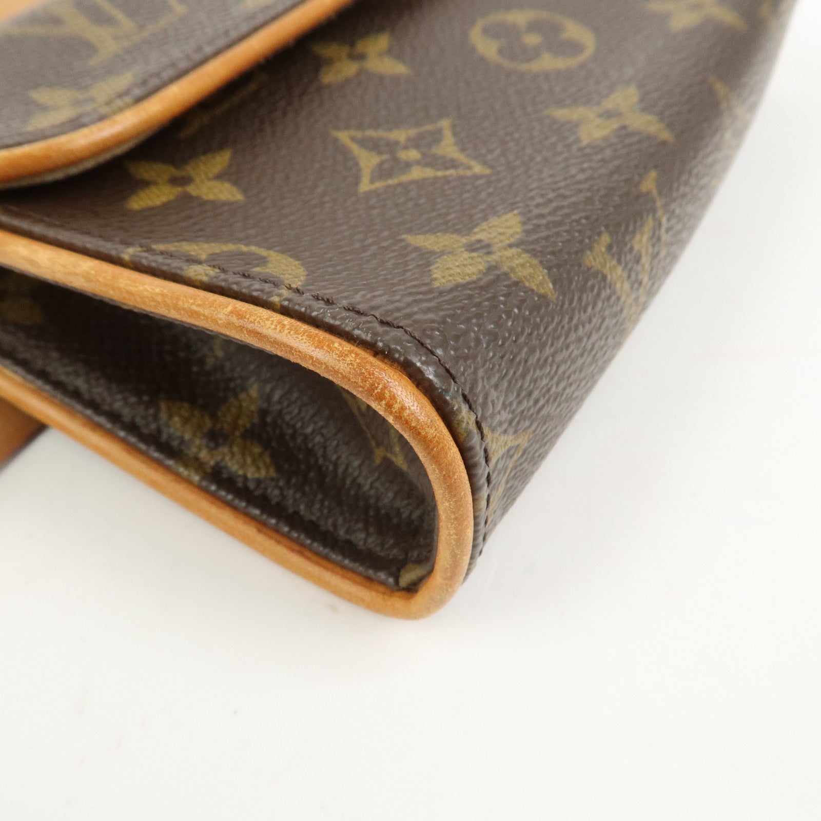 Louis Vuitton Monogram Pochette Florentine Waist Bag Belt M51855