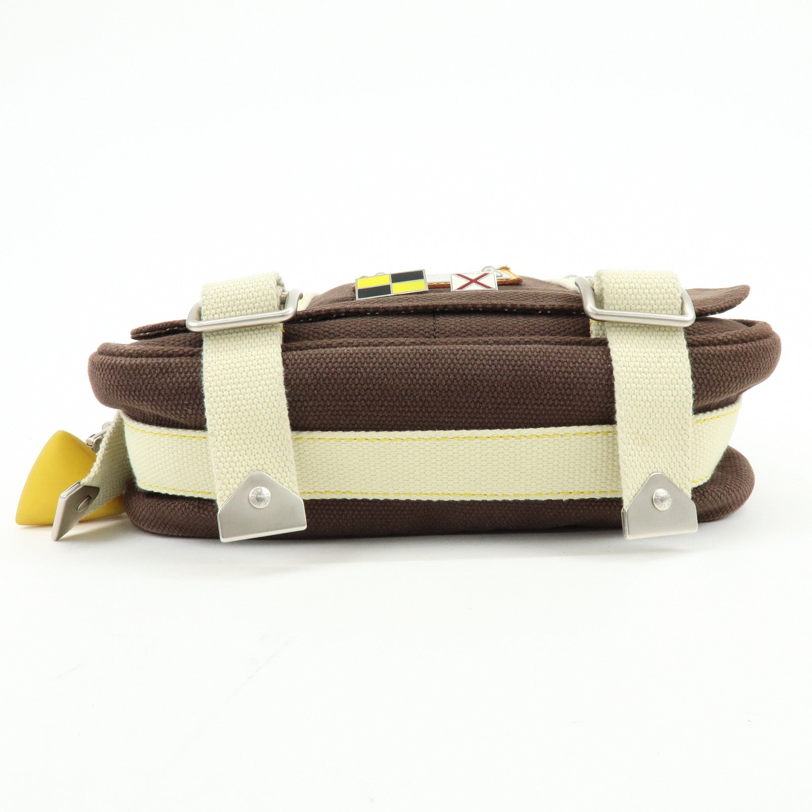 Louis Vuitton Antigua Besace PM Canvas Shoulder Bag Mocha M80661