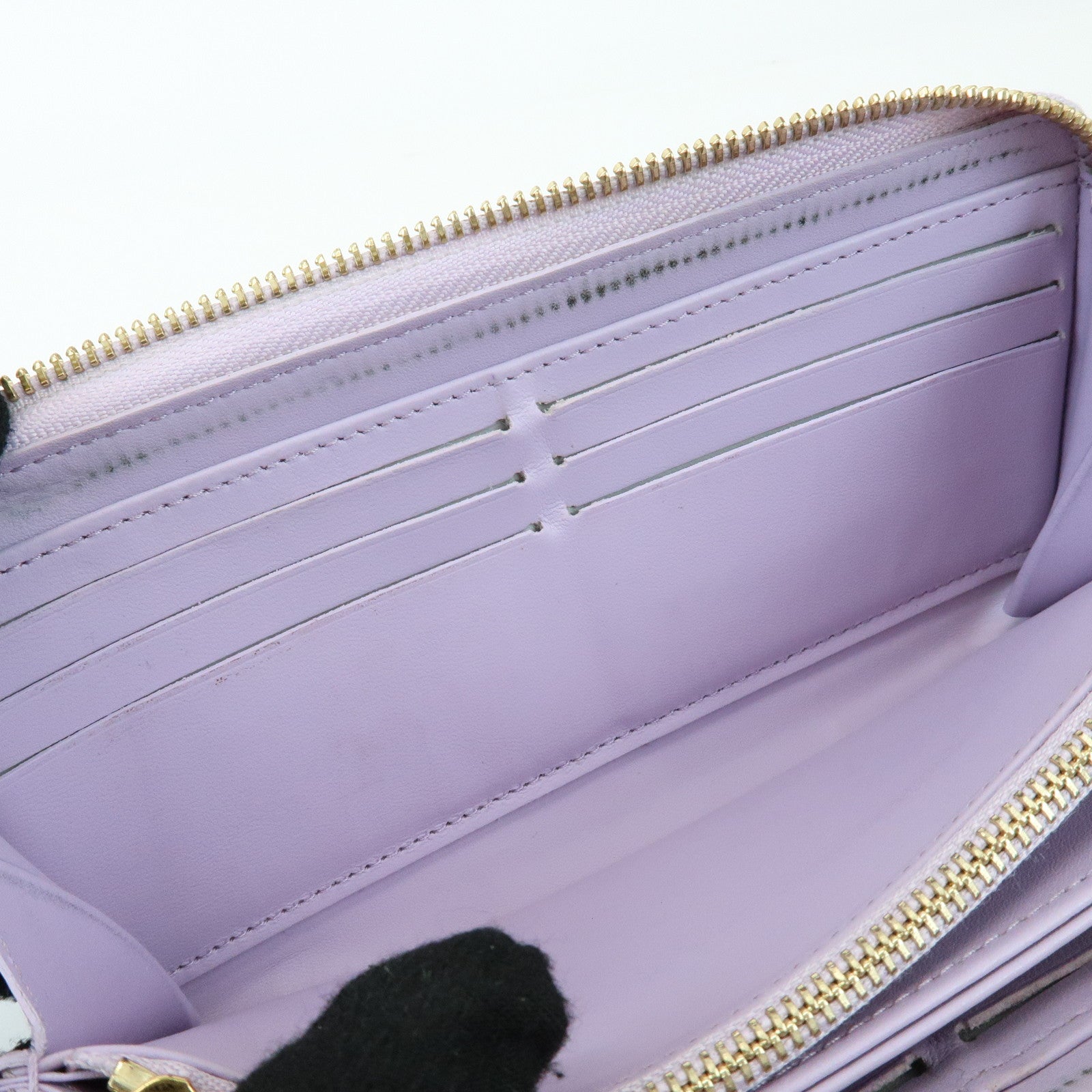 Louis Vuitton Monogram Vernis Long Wallet Glossy Lilac M82977