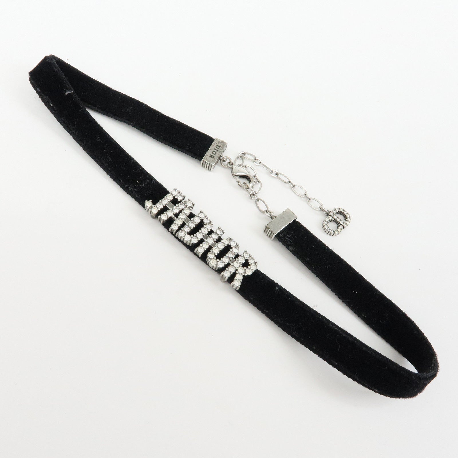 Christian Dior J'ADIOR Set of 3 Metal Rhinestone Necklace Choker