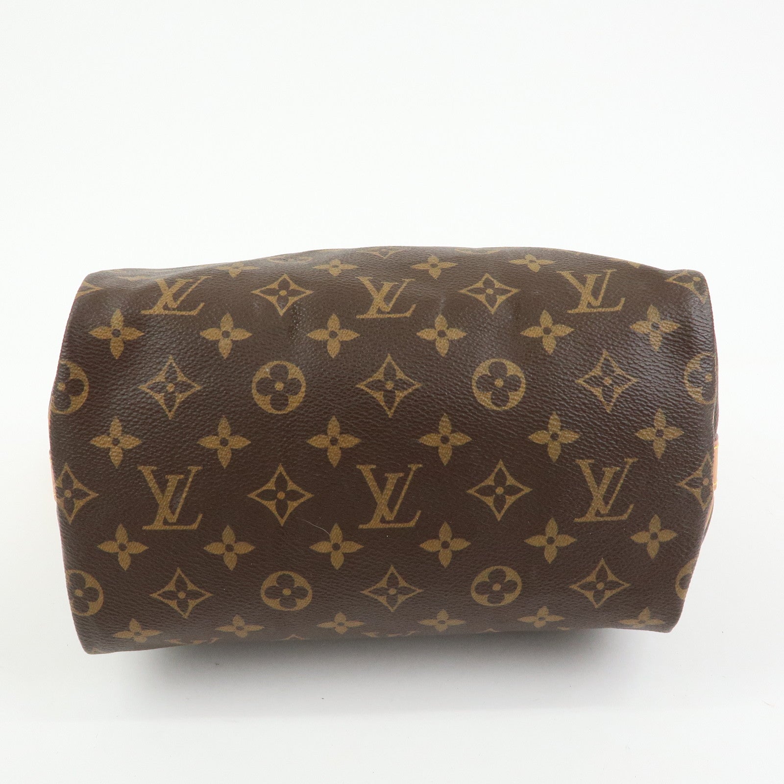 Louis Vuitton Monogram Speedy Bandouliere 25 Brown M41113