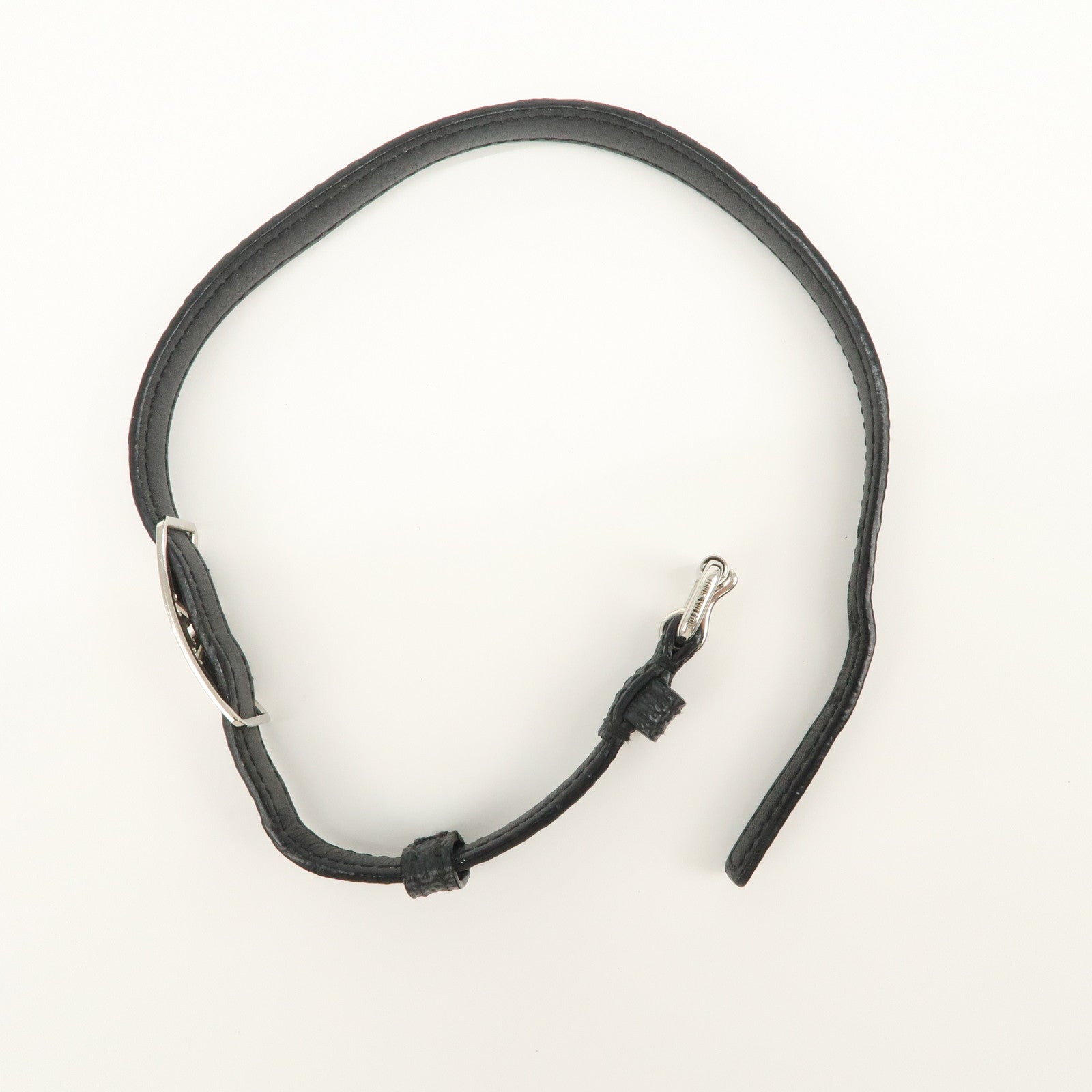 Louis Vuitton Damier Graphite Bracelet Sign It Black Silver M6616E