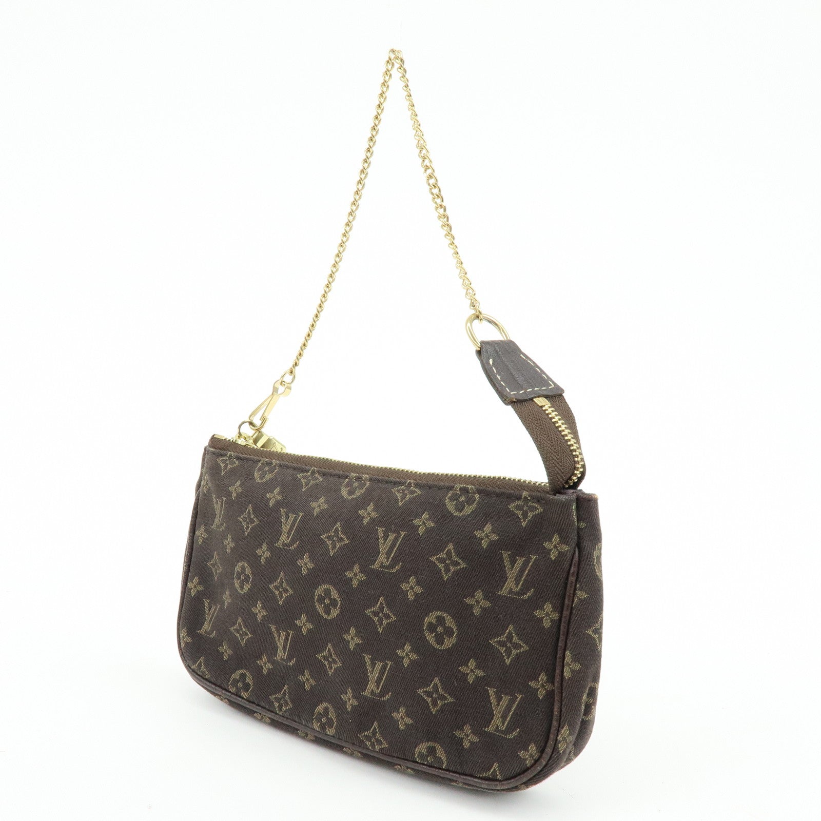 Louis Vuitton Monogram Mini Lin Pouch for Bucket PM Tote Bag