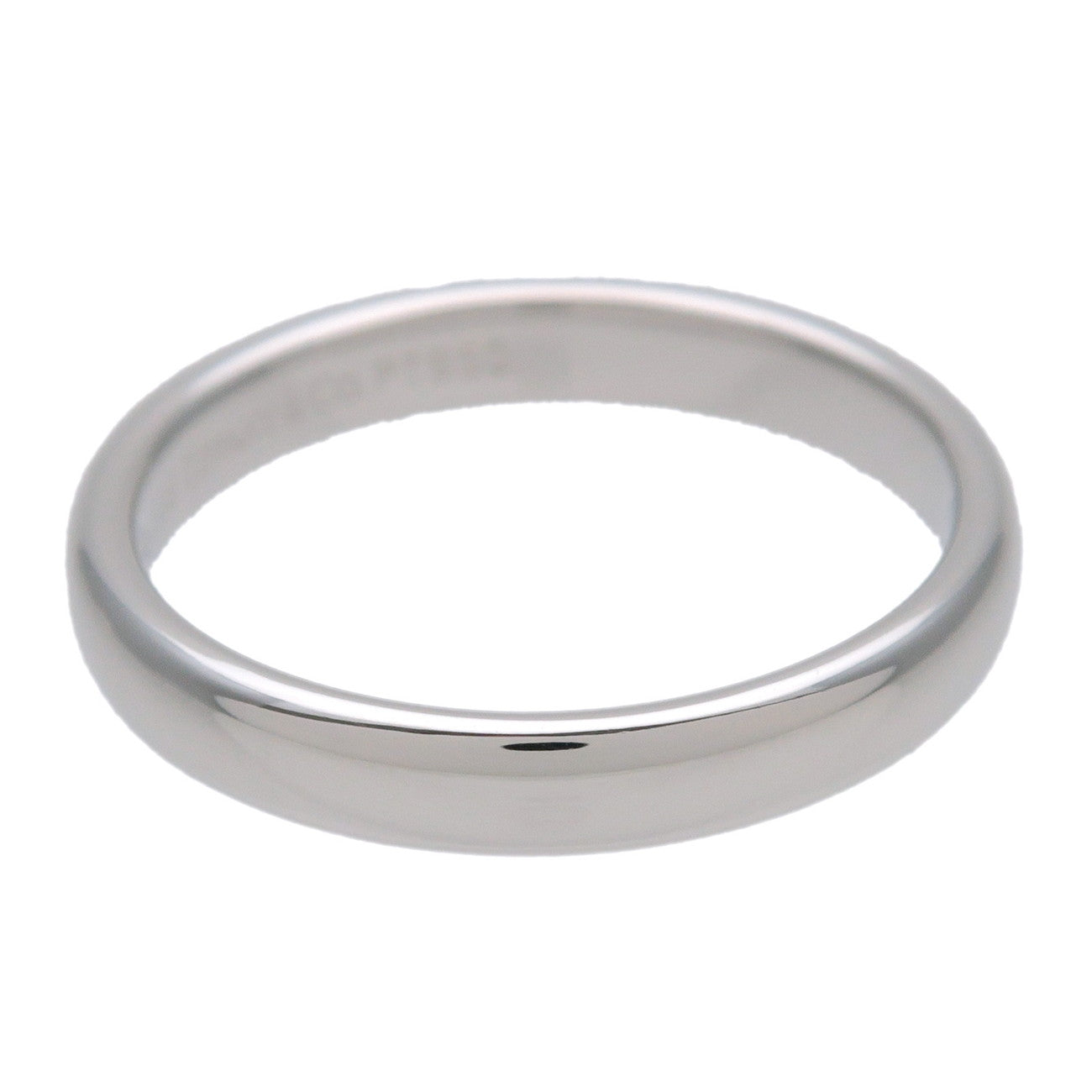 Tiffany & Co Forever Wedding Classic Band Ring PT950 Platinum US4
