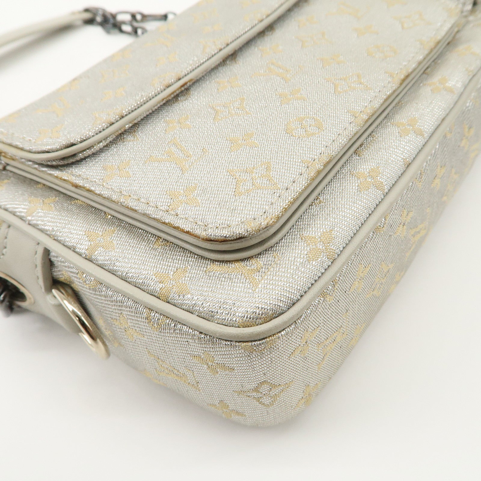 Louis Vuitton Monogram Shine Mackenna Chain Shoulder Bag M92362