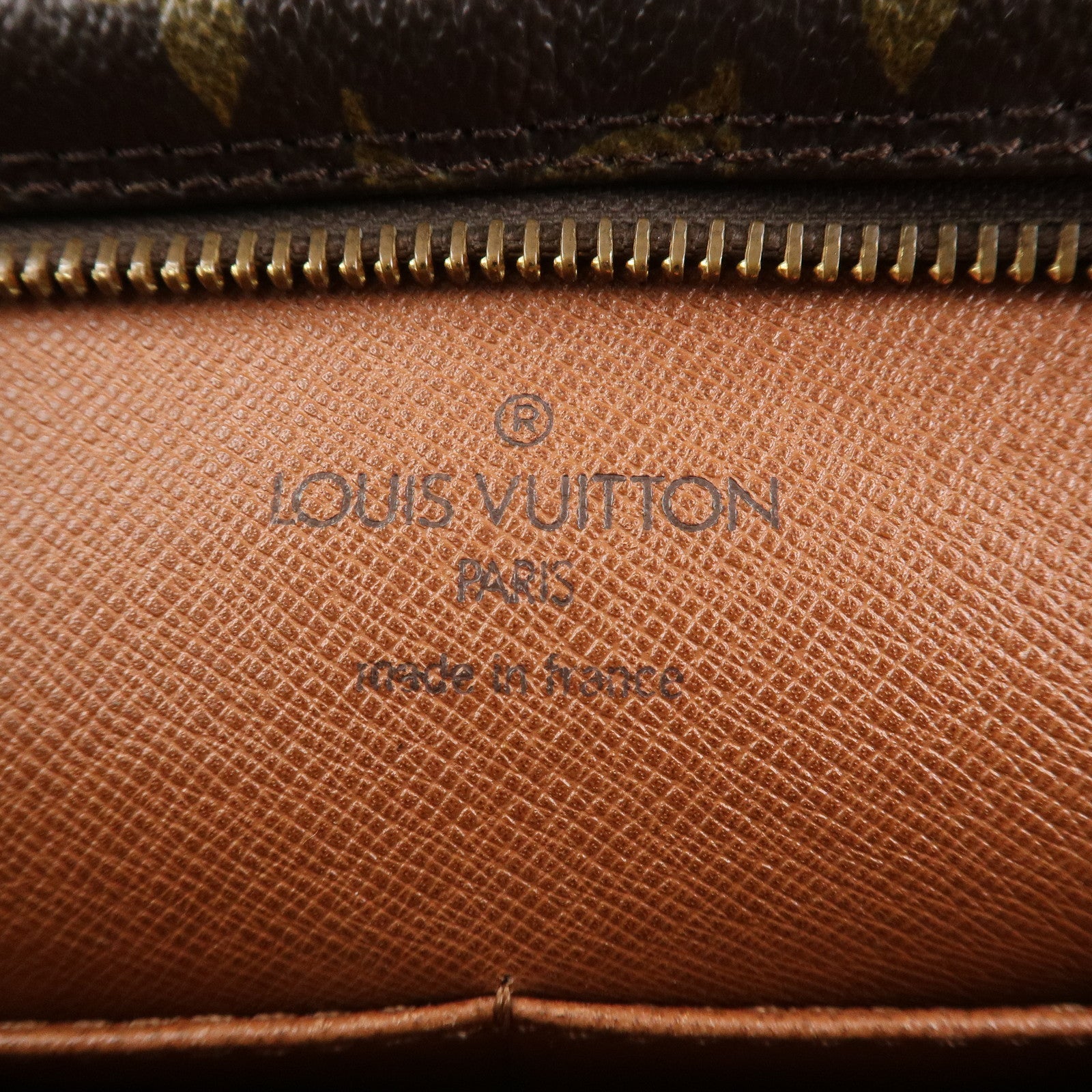 Louis Vuitton Monogram Compiegne 28 Pouch Clutch Bag Brown M51845 Used