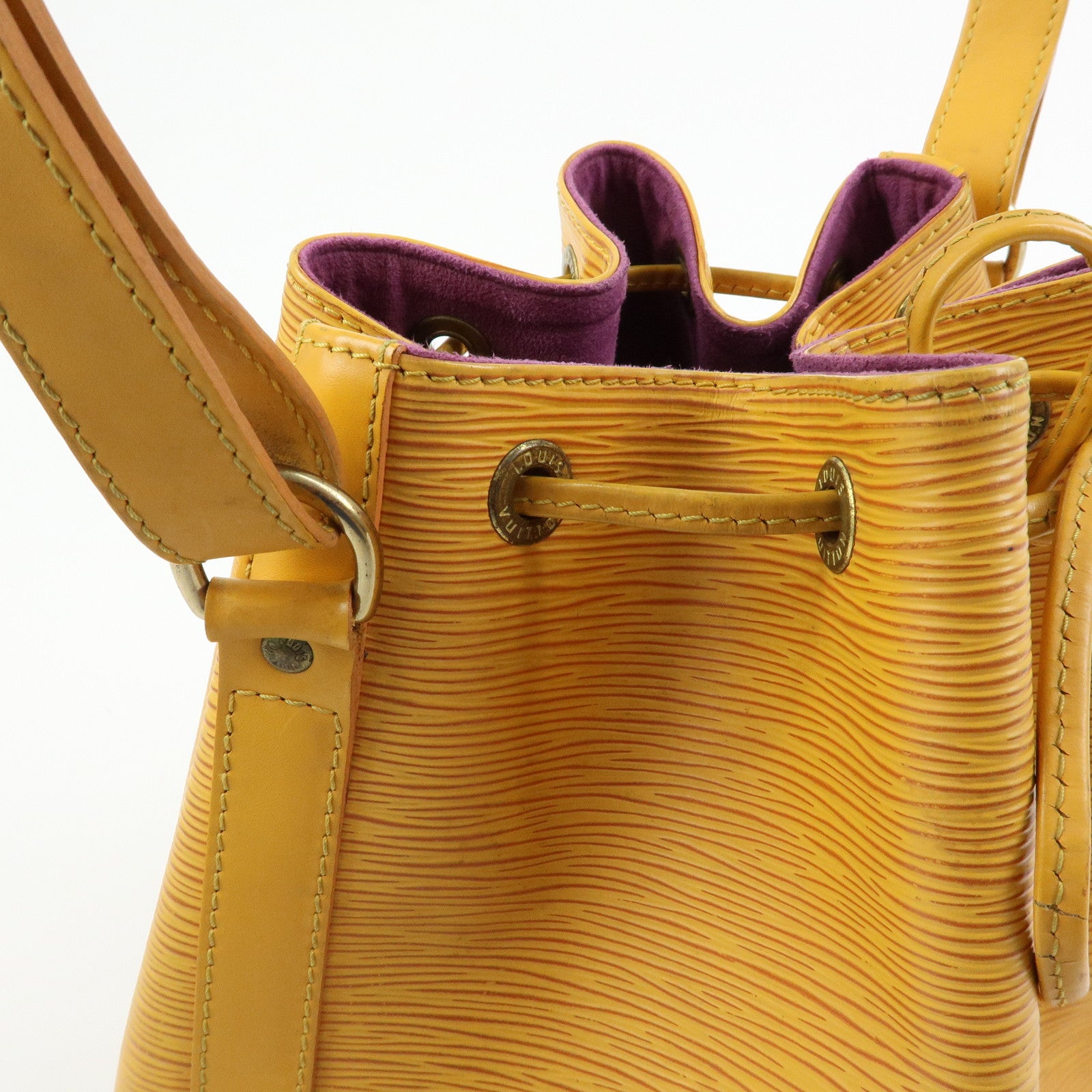 Louis Vuitton Epi Petit Noe Shoulder Bag Tassili Yellow M44109