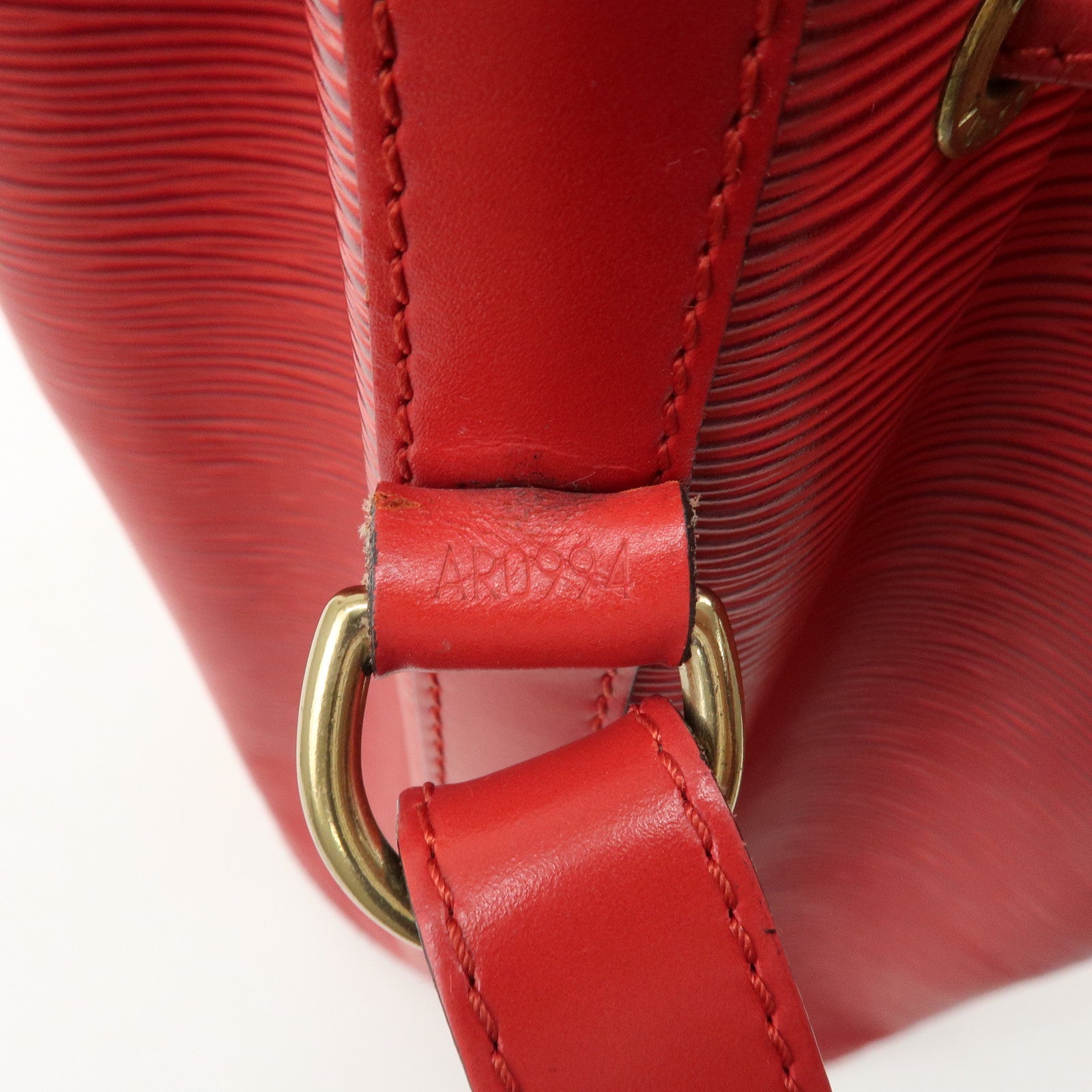 Louis Vuitton Epi Leather Noe Shoulder Bag Castilian Red M59007