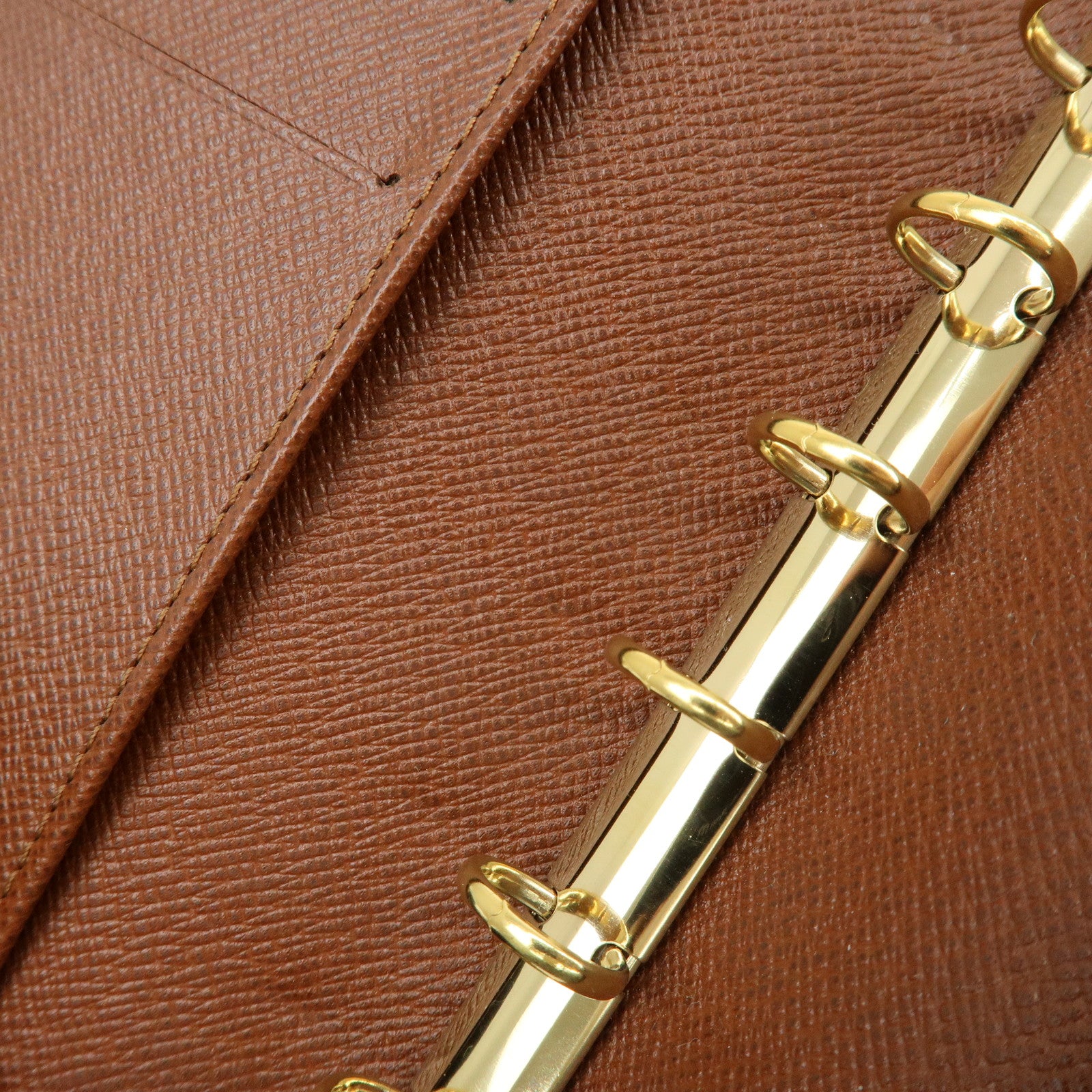 Louis Vuitton Monogram Agenda PM Planner Cover Brown R20005