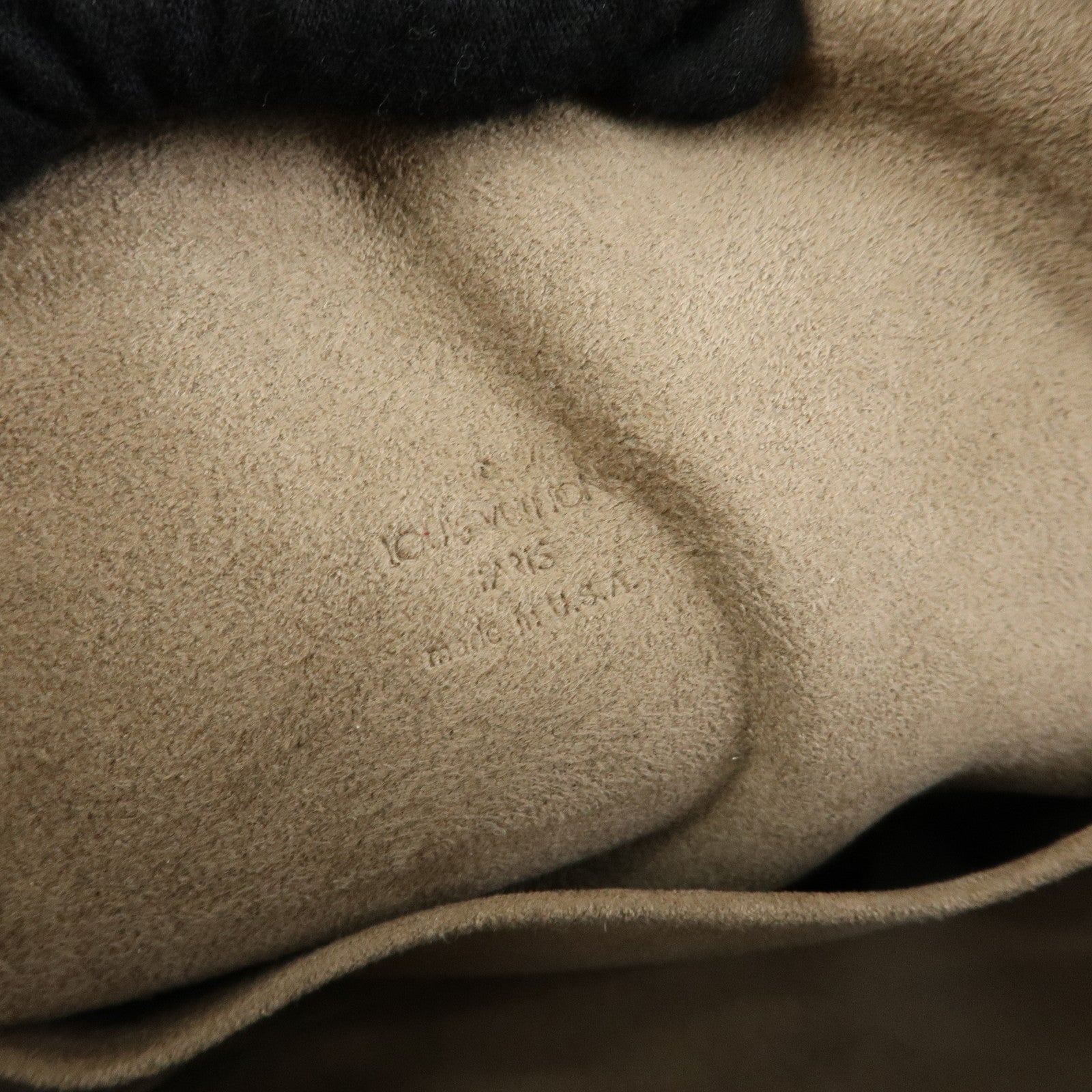 Louis Vuitton Monogram Trouville Multicolor Hand Bag Noir M92662