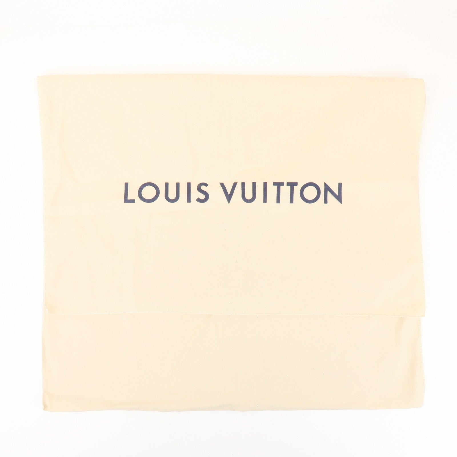 Louis Vuitton Set Of 10 Dust Bag Storage Bag Flap Drawstring Beige