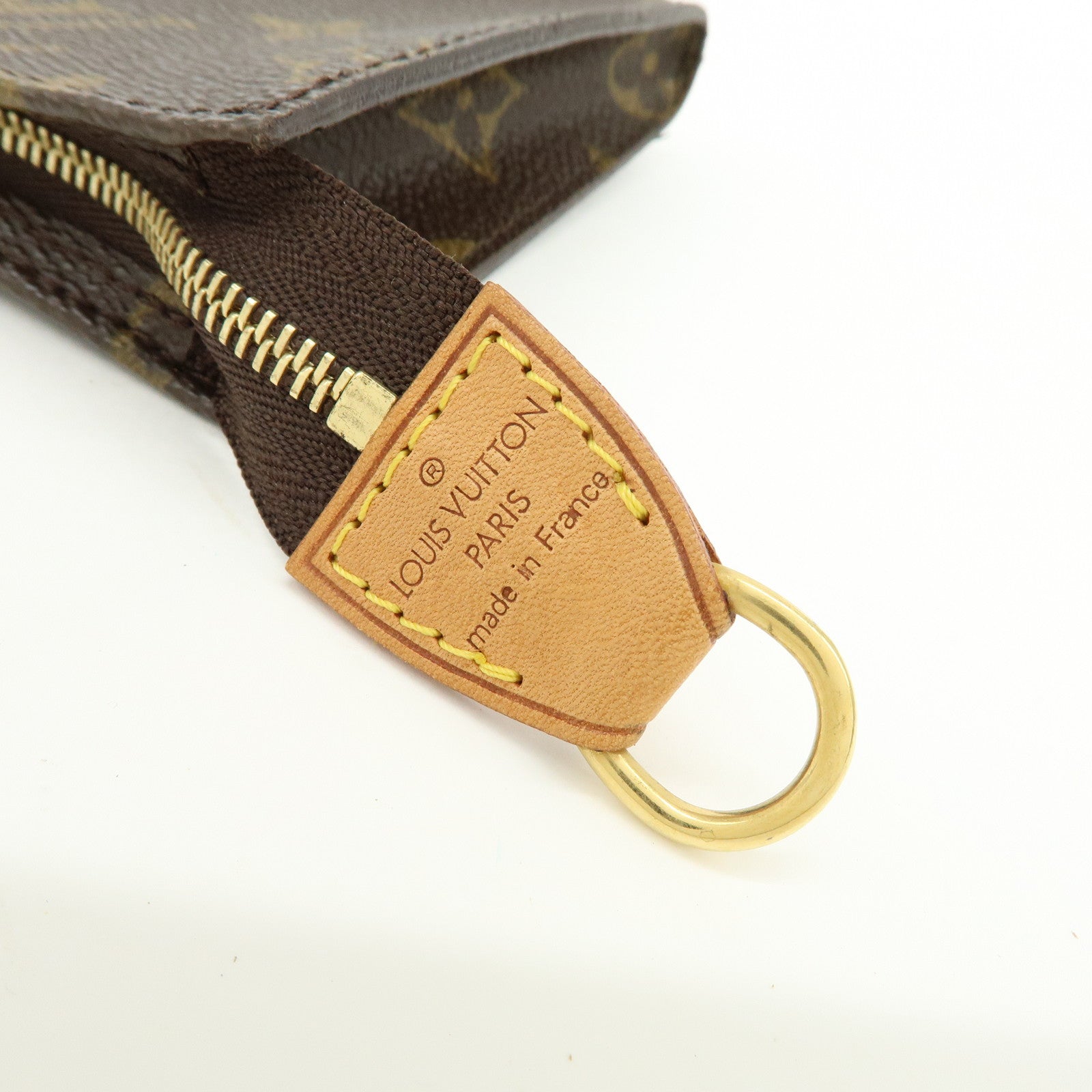 Louis Vuitton Monogram Pouch for Bucket PM Brown