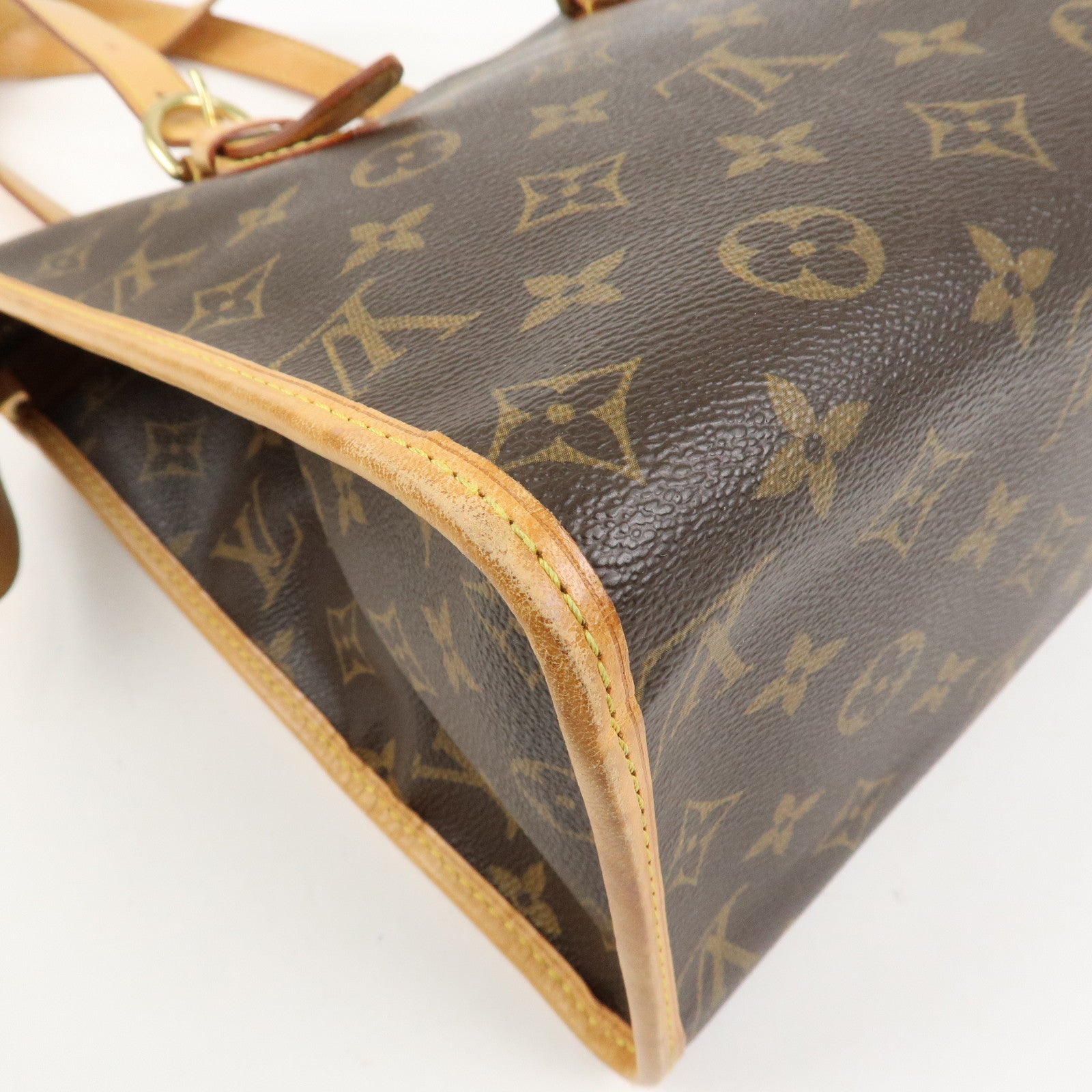 Louis Vuitton Monogram Popincourt Haut Shoulder Bag Brown M40007