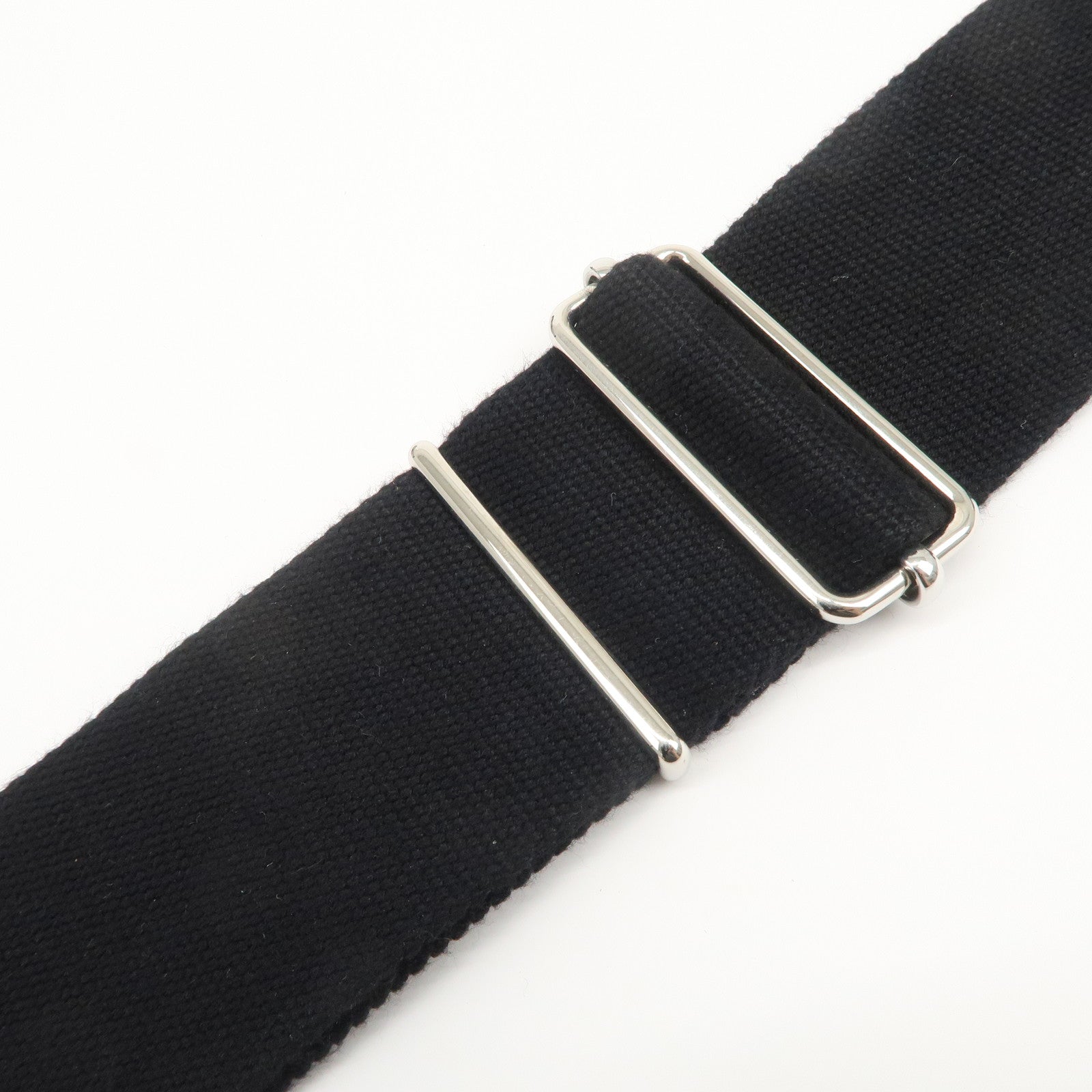 PRADA Canvas Vinyl Leather 2Way Hand Bag Clear Black 1BG187