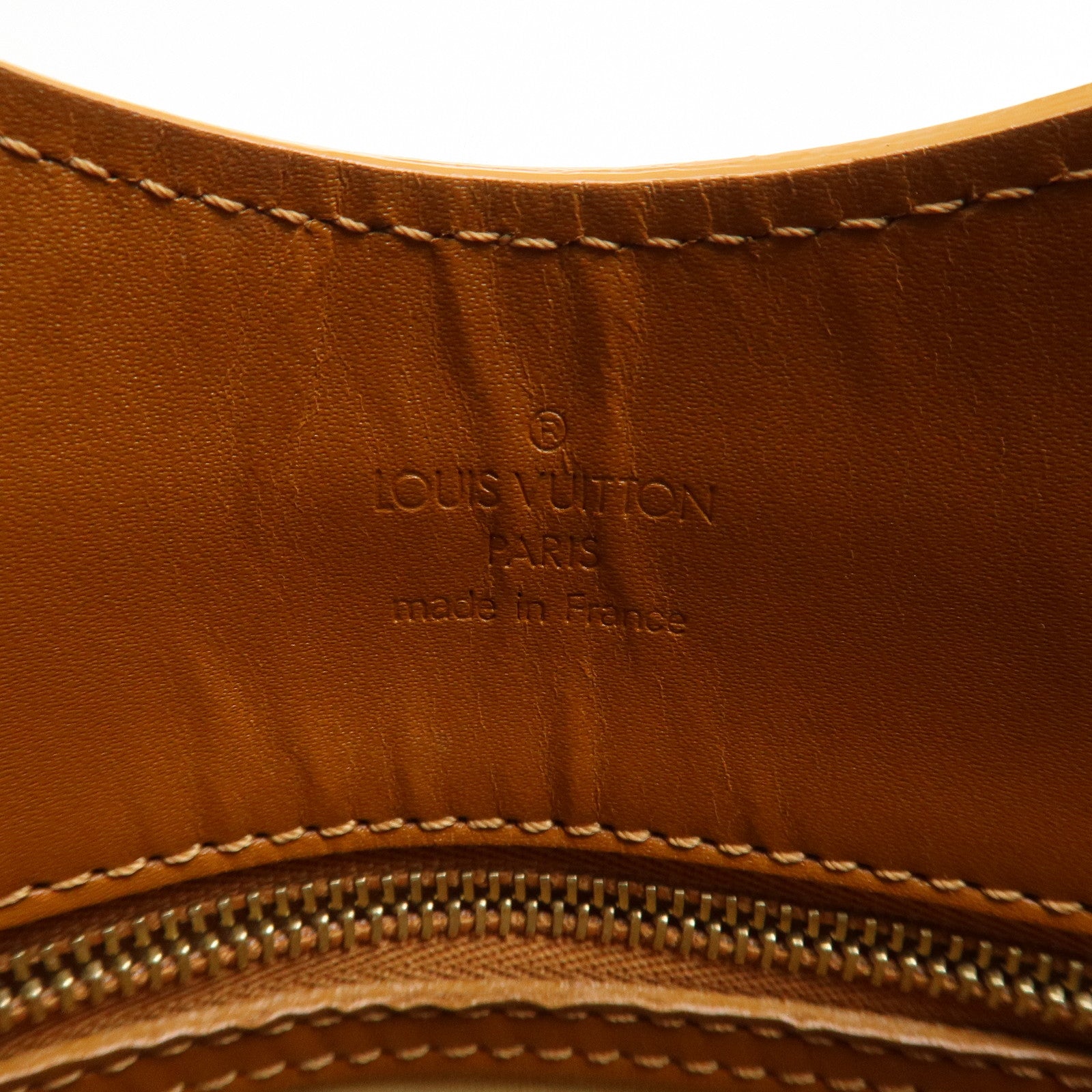 Louis Vuitton Monogram Mini Sac Catherine Hand Bag Beige M92328 Used