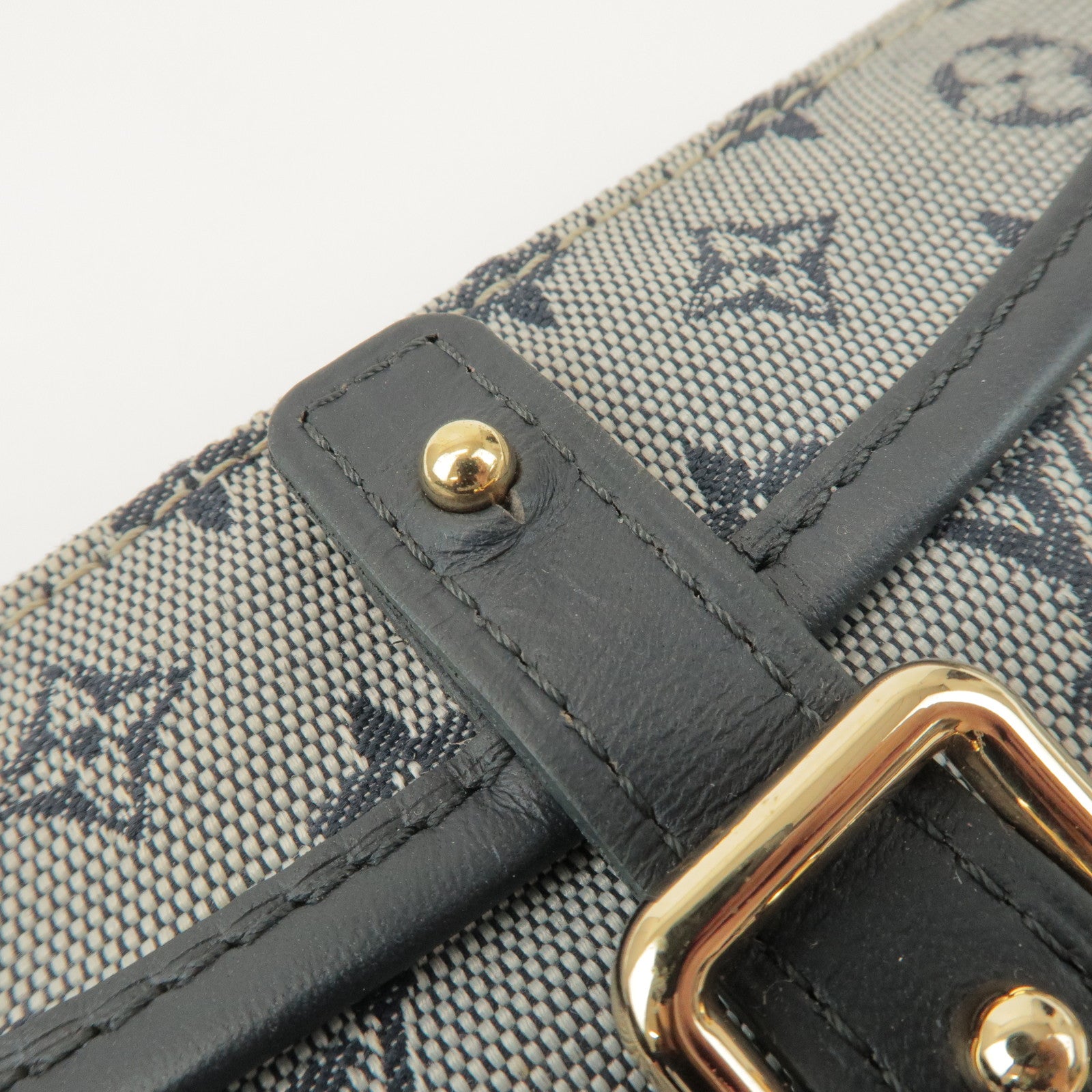 Louis Vuitton Monogram Mini Anne Sophi Cosmetic Pouch Blue M92695