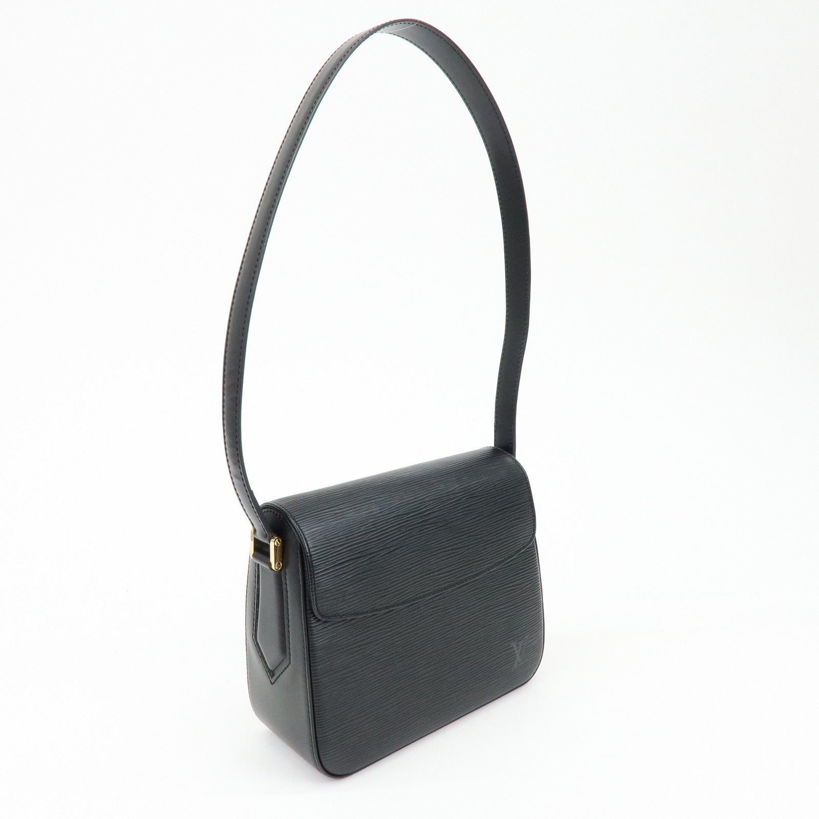 Louis Vuitton Epi Buci Shoulder Bag Hand Bag Noir M52202