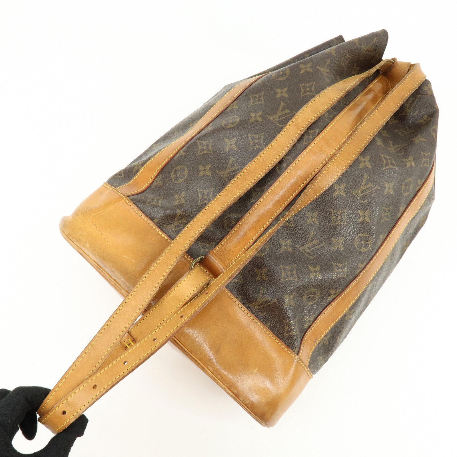 Louis Vuitton Monogram Randonnee GM Shoulder Bag Brown M42244