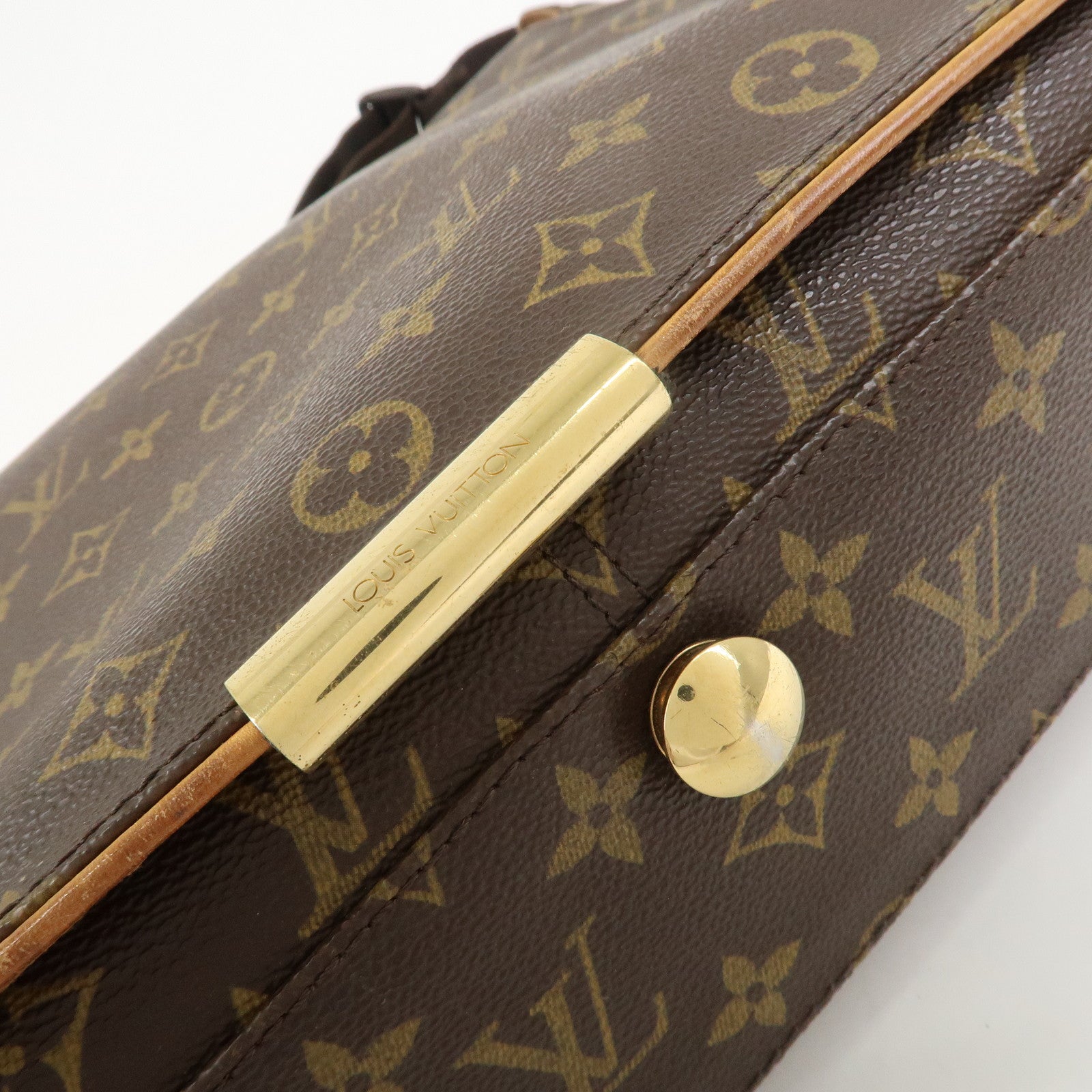 Louis Vuitton Monogram Abbesses Messenger Bag Brown M45257