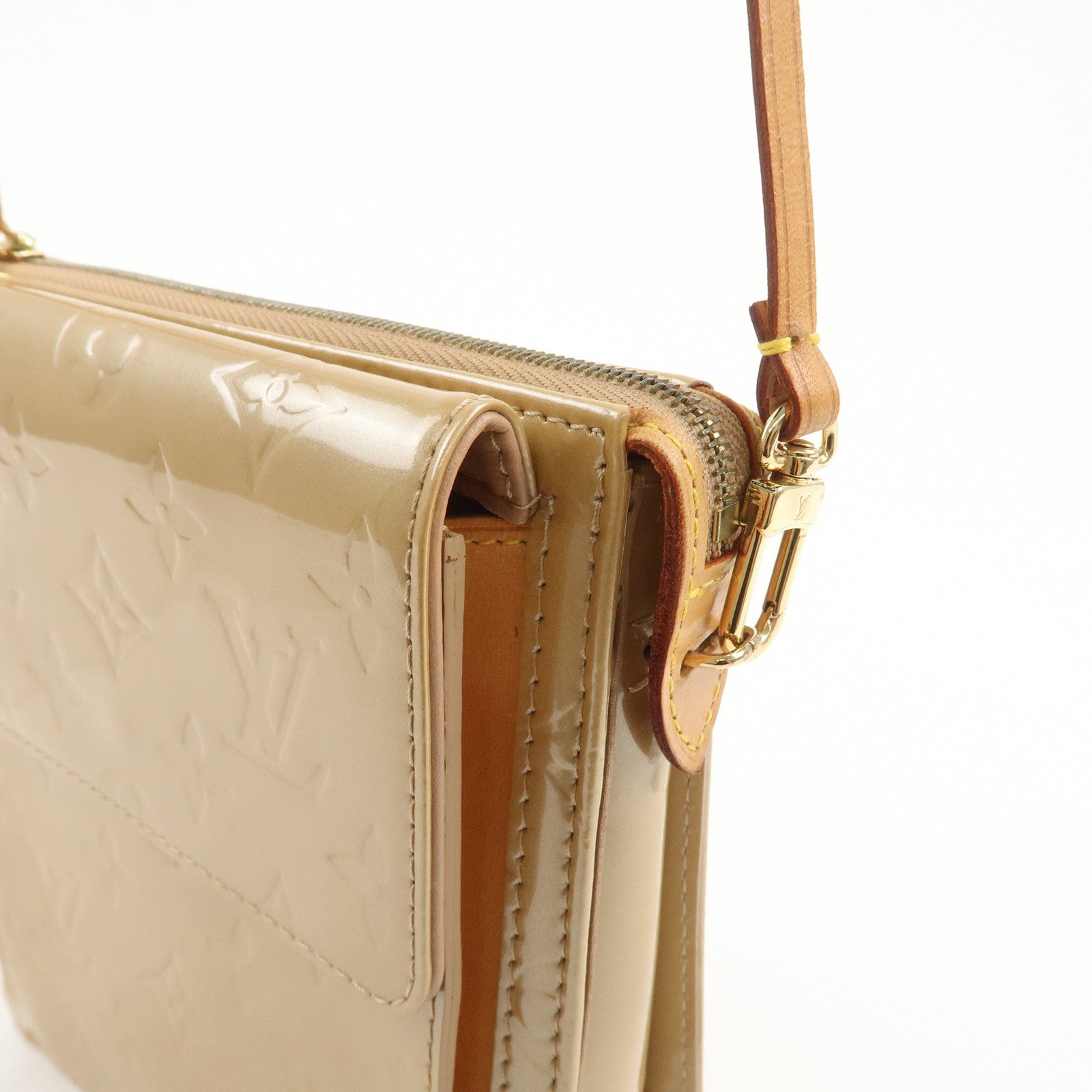 Louis Vuitton Monogram Vernis Leather Nume Leather Shoulder Bag